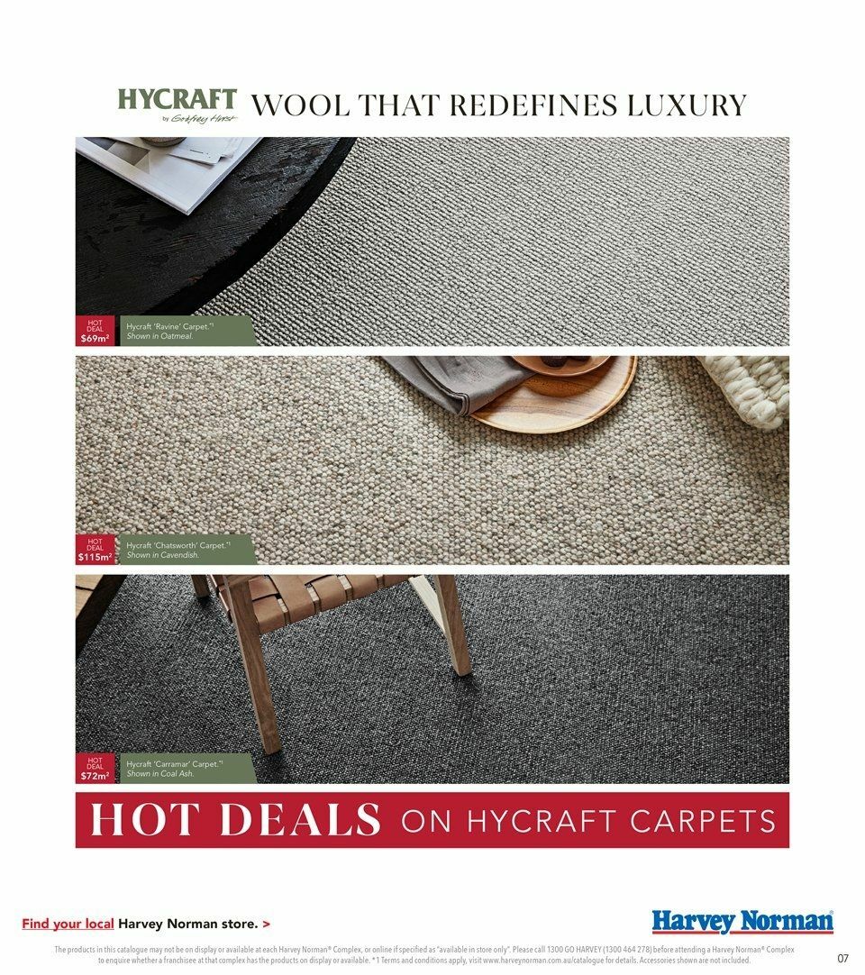Harvey Norman HN August Flooring Digital Catalogues from 6 August