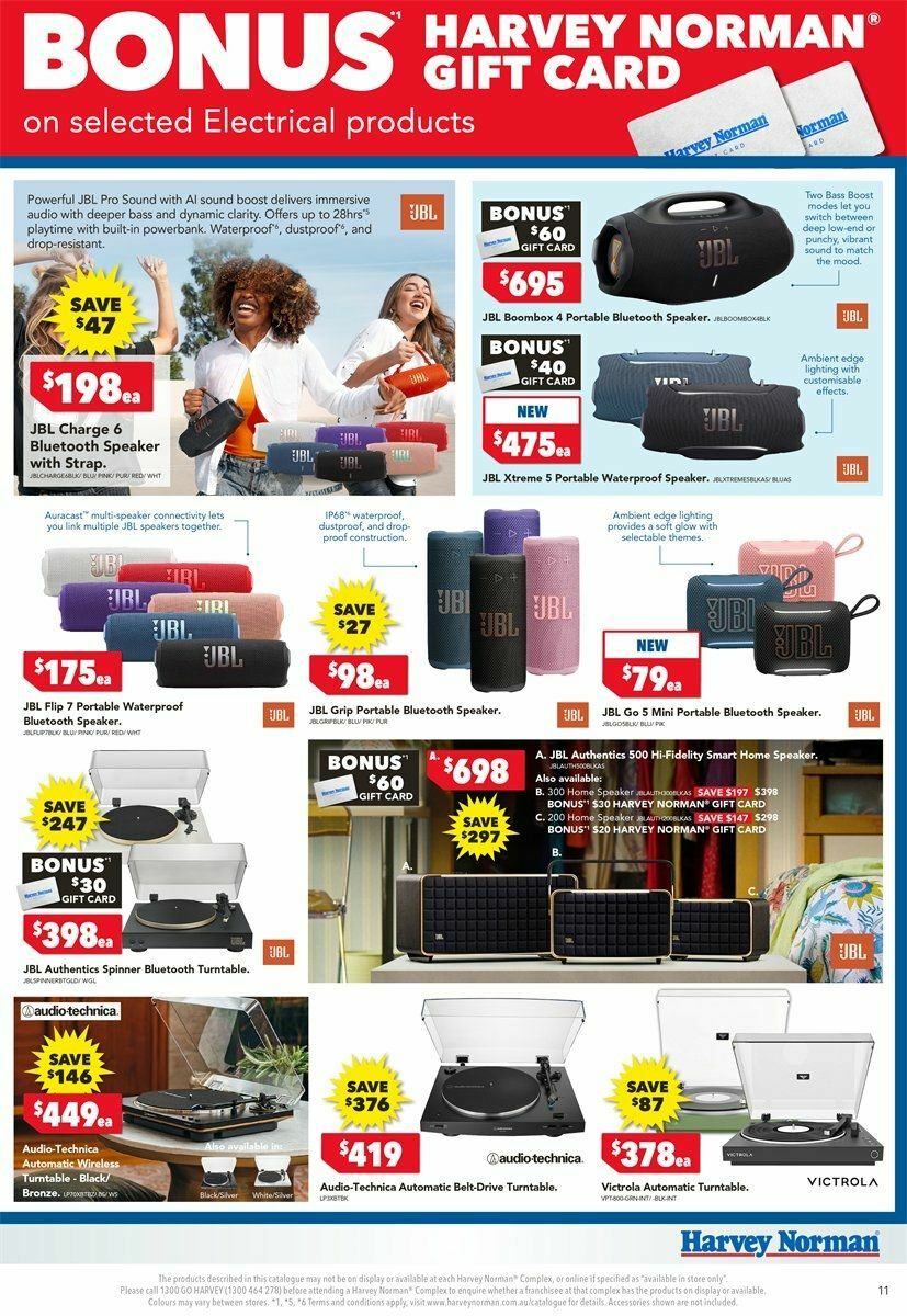 Harvey Norman Catalogues from 6 August