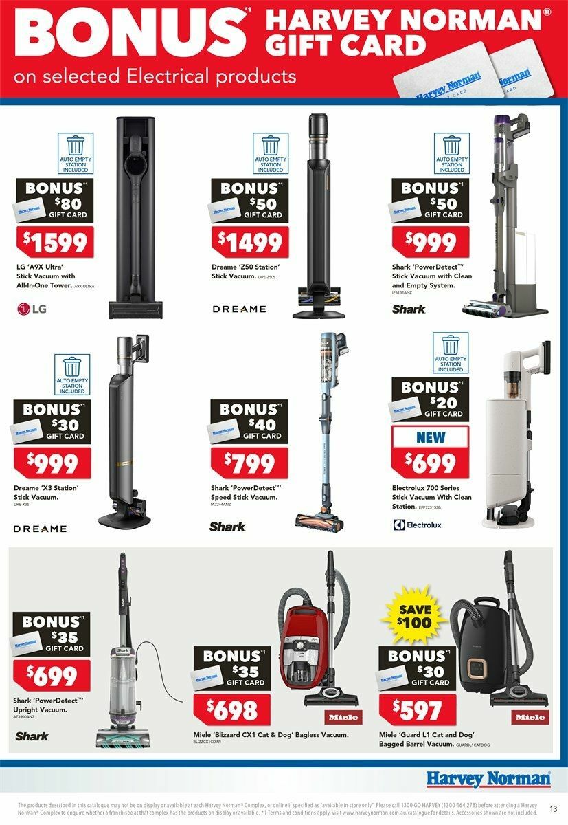 Harvey Norman Catalogues from 6 August