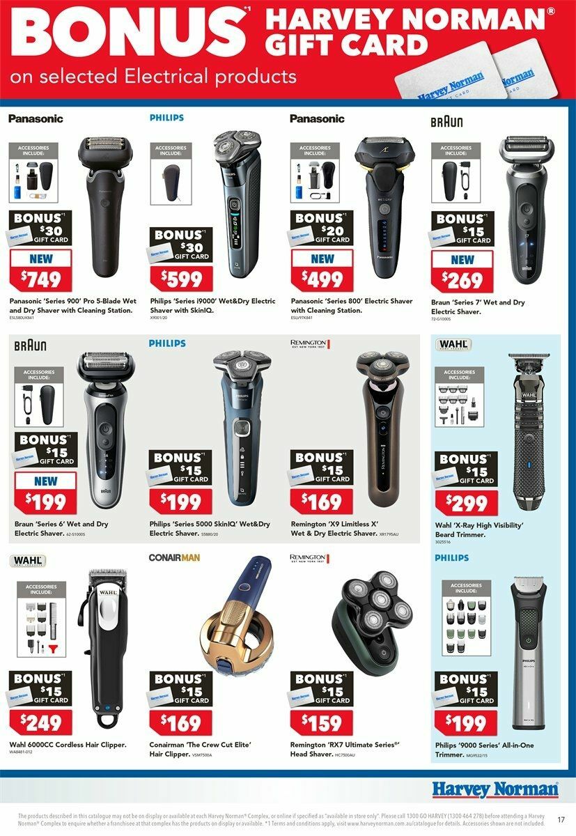 Harvey Norman Catalogues from 6 August