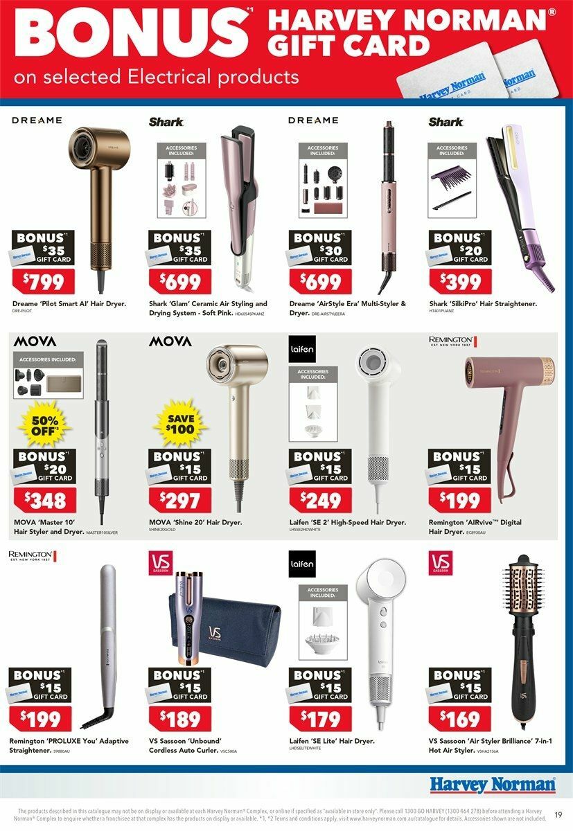 Harvey Norman Catalogues from 6 August