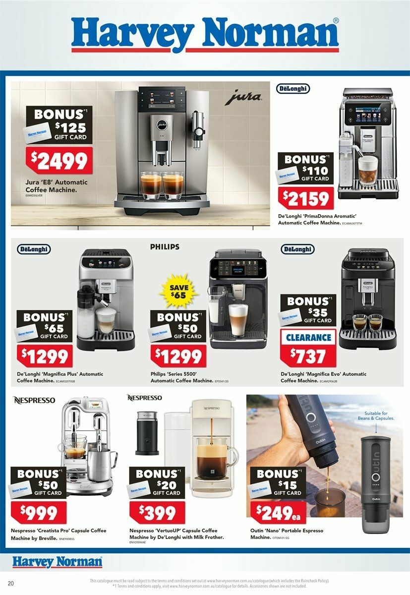 Harvey Norman Catalogues from 6 August