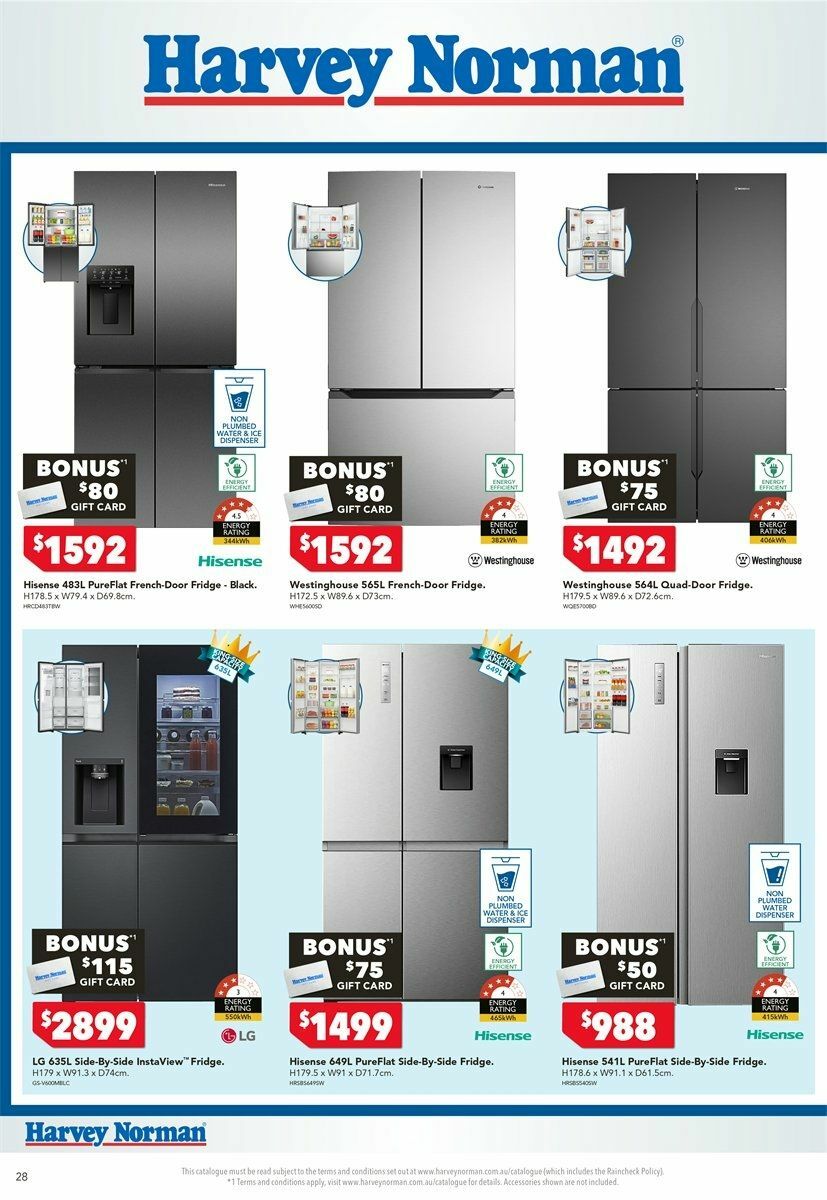 Harvey Norman Catalogues from 6 August