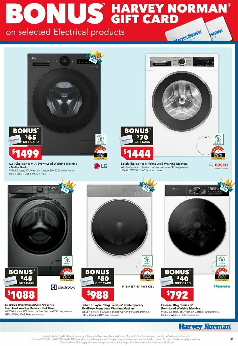 Harvey Norman Catalogues from 6 August