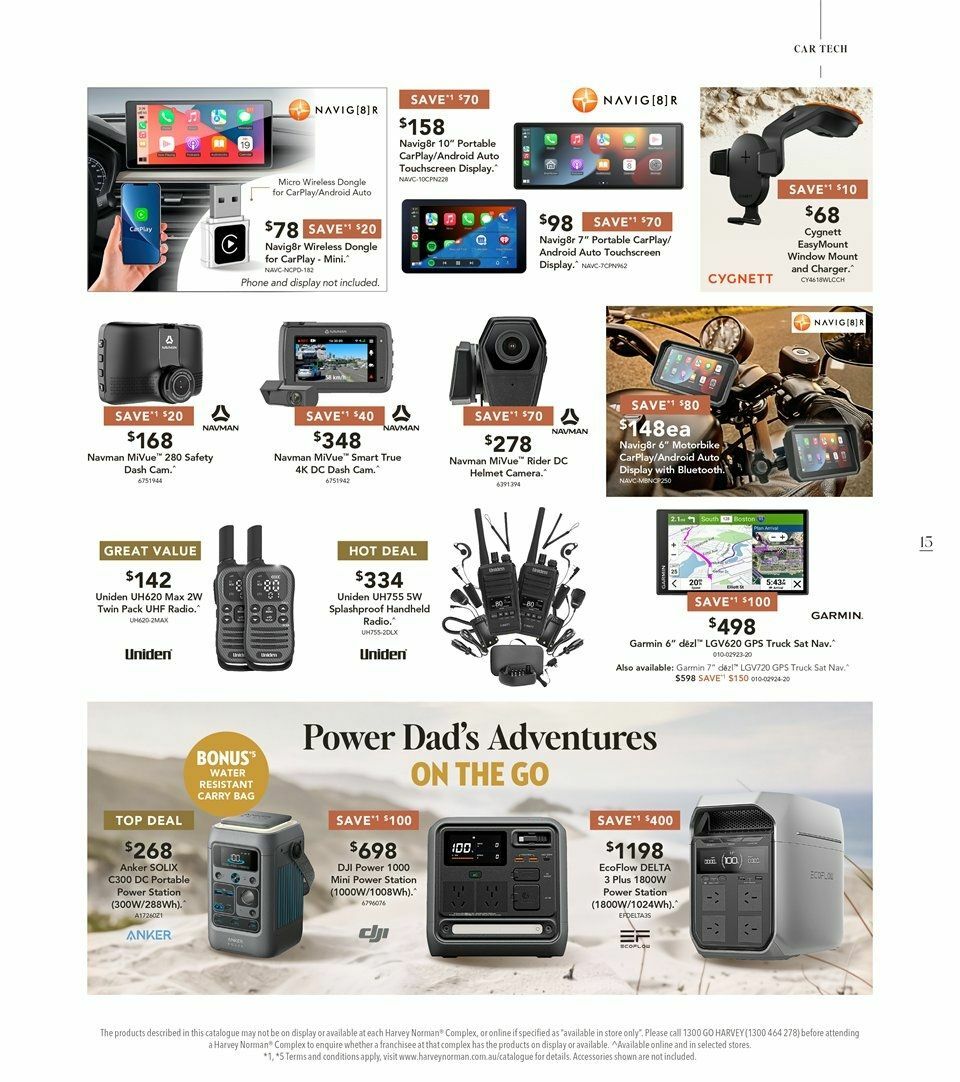 Harvey Norman Father's Day Catalogues from 20 August