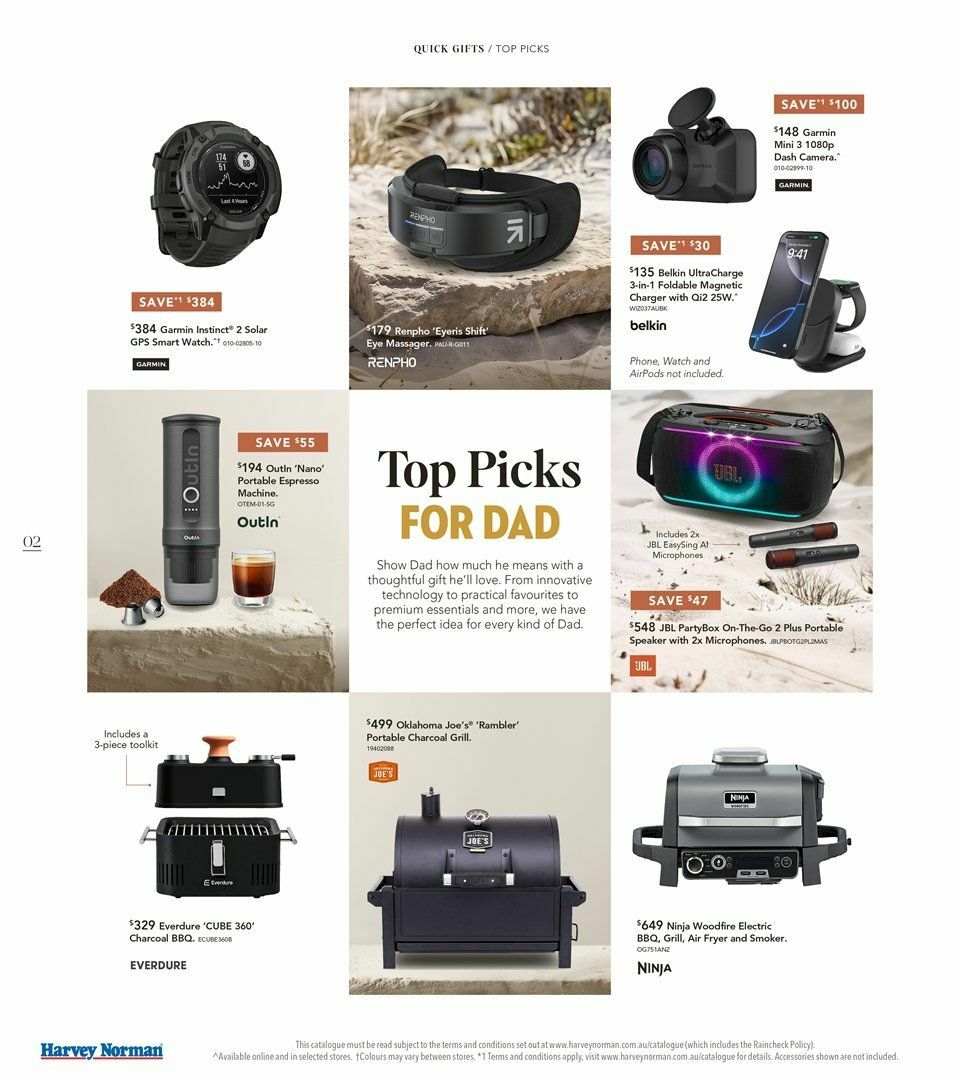 Harvey Norman Father's Day Catalogues from 20 August