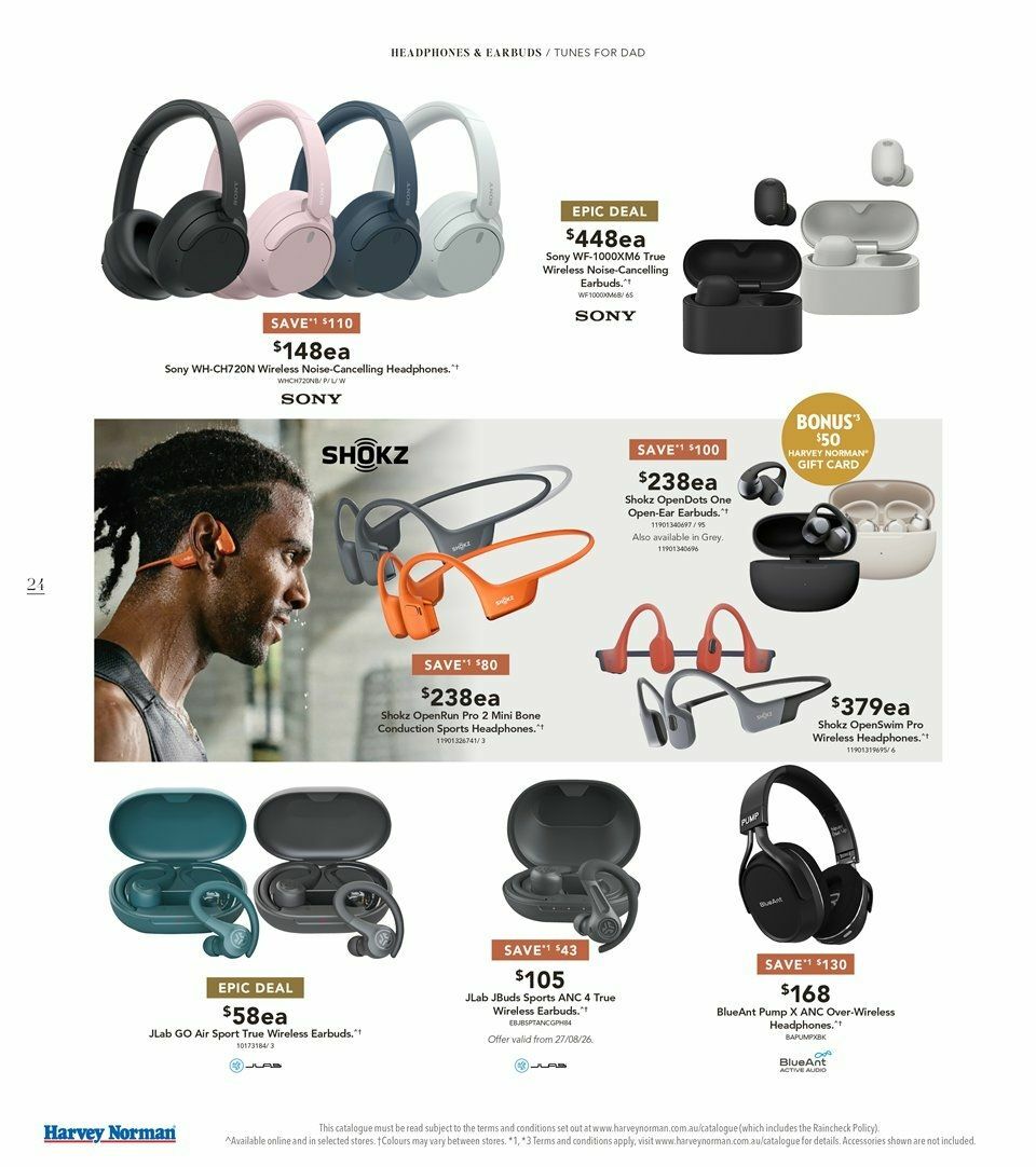 Harvey Norman Father's Day Catalogues from 20 August