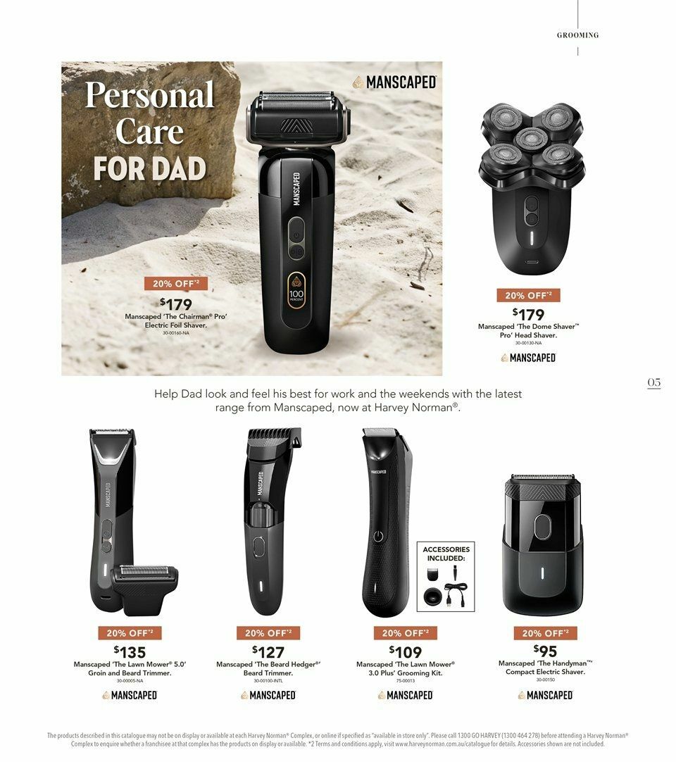 Harvey Norman Father's Day Catalogues from 20 August