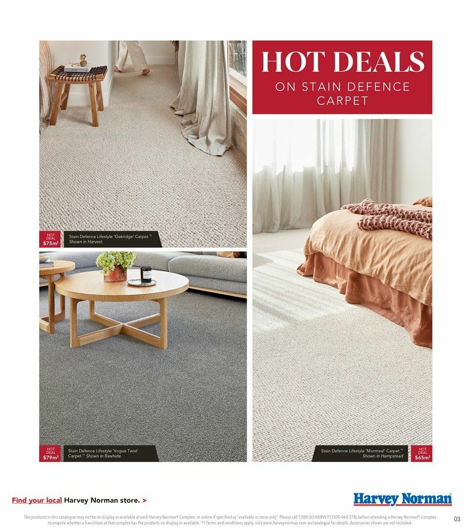 Harvey Norman Catalogues from 3 September