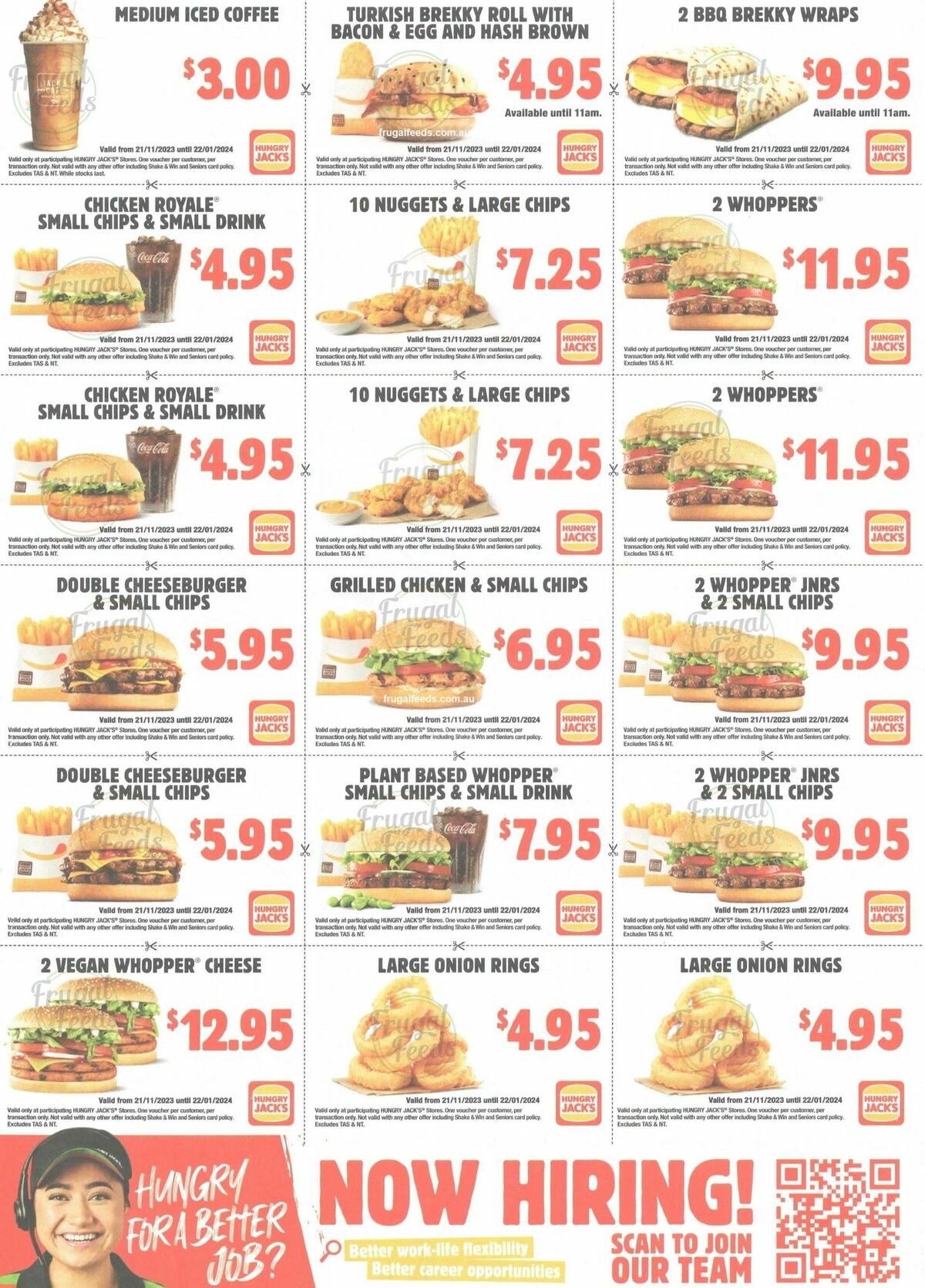 Hungry Jack's Catalogues from 21 November