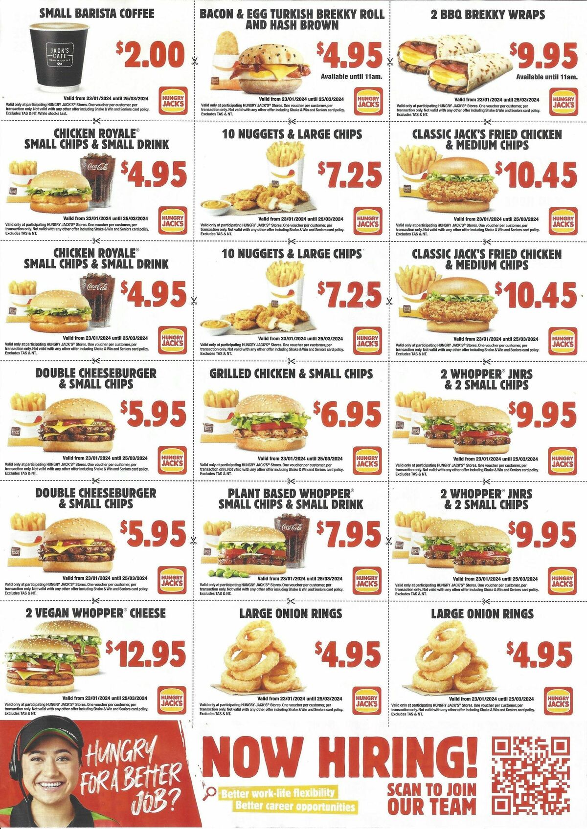 Hungry Jack's Catalogues from 23 January