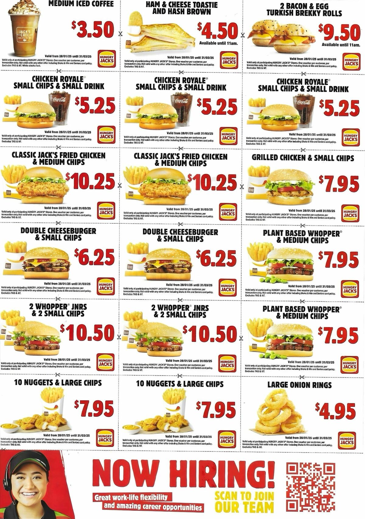 Hungry Jack's Catalogues from 28 January