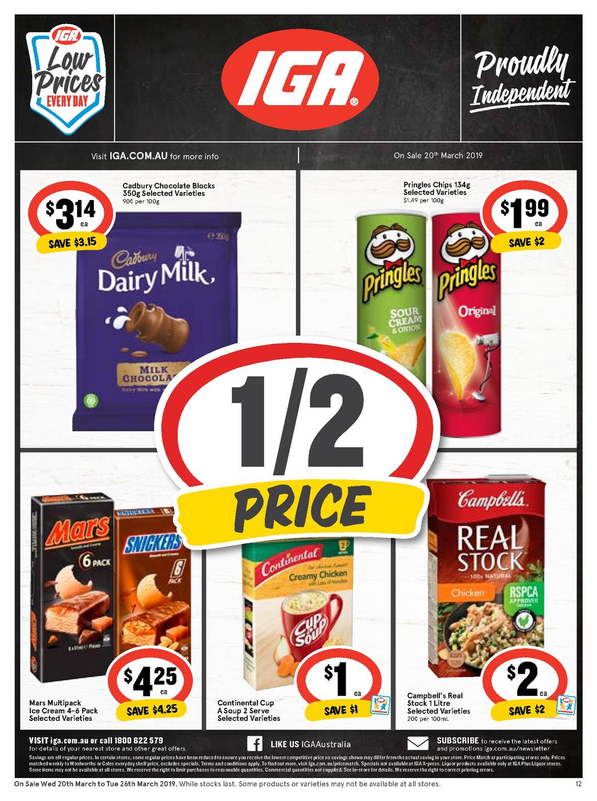 IGA Catalogues from 20 March
