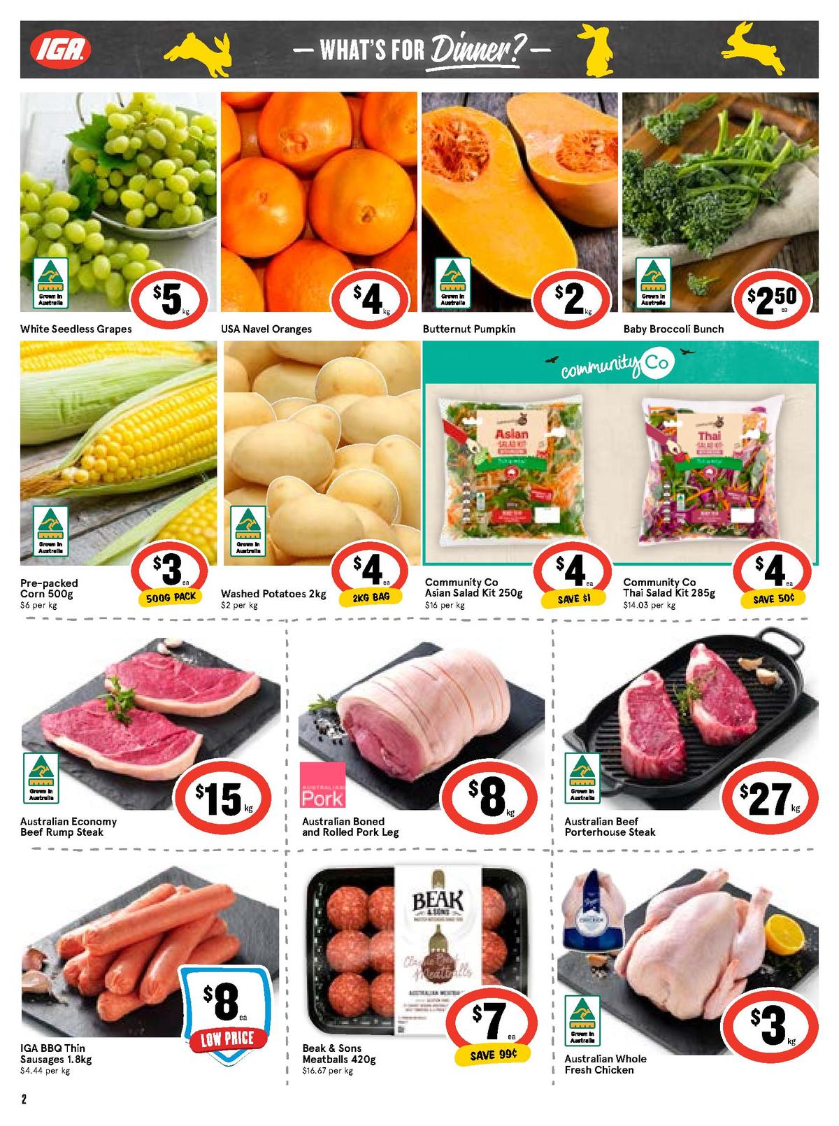 IGA Catalogues from 10 April