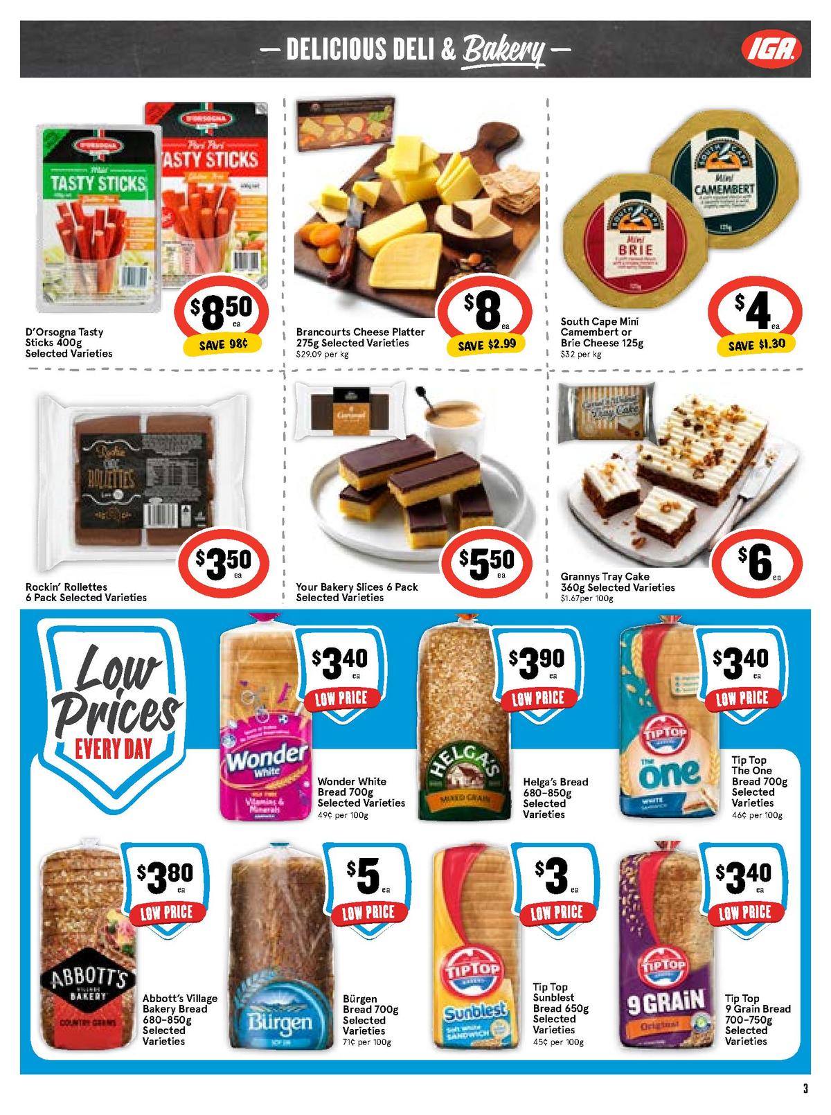 IGA Catalogues from 24 April