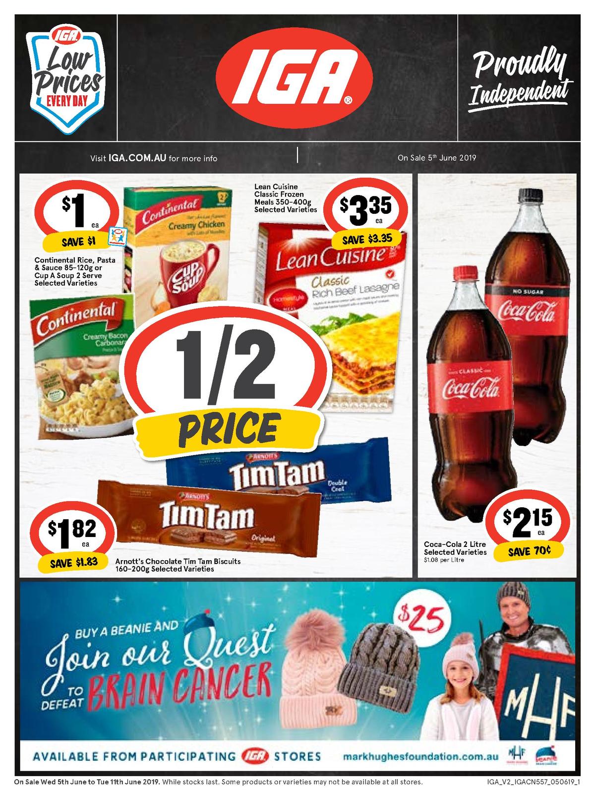 IGA Catalogues from 5 June