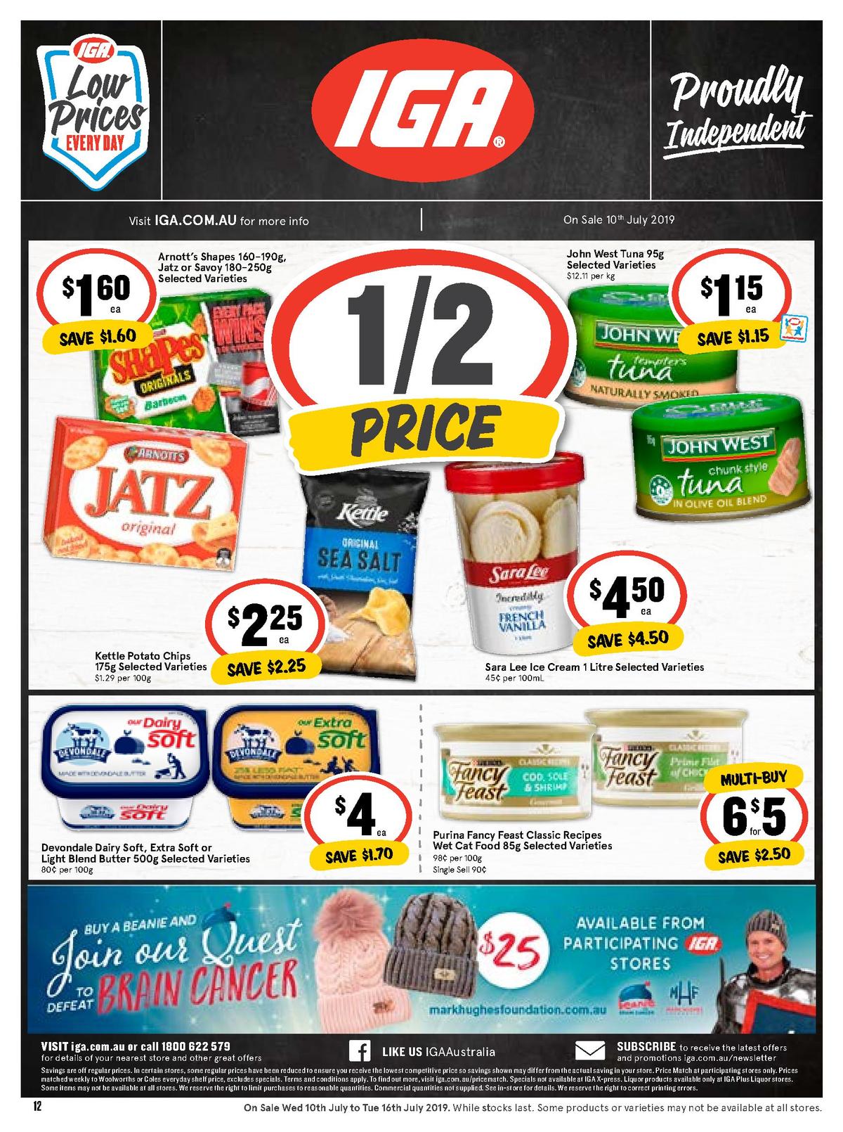 IGA Catalogues from 10 July