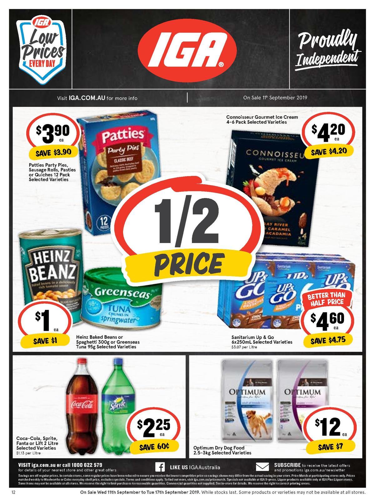 IGA Catalogues from 11 September