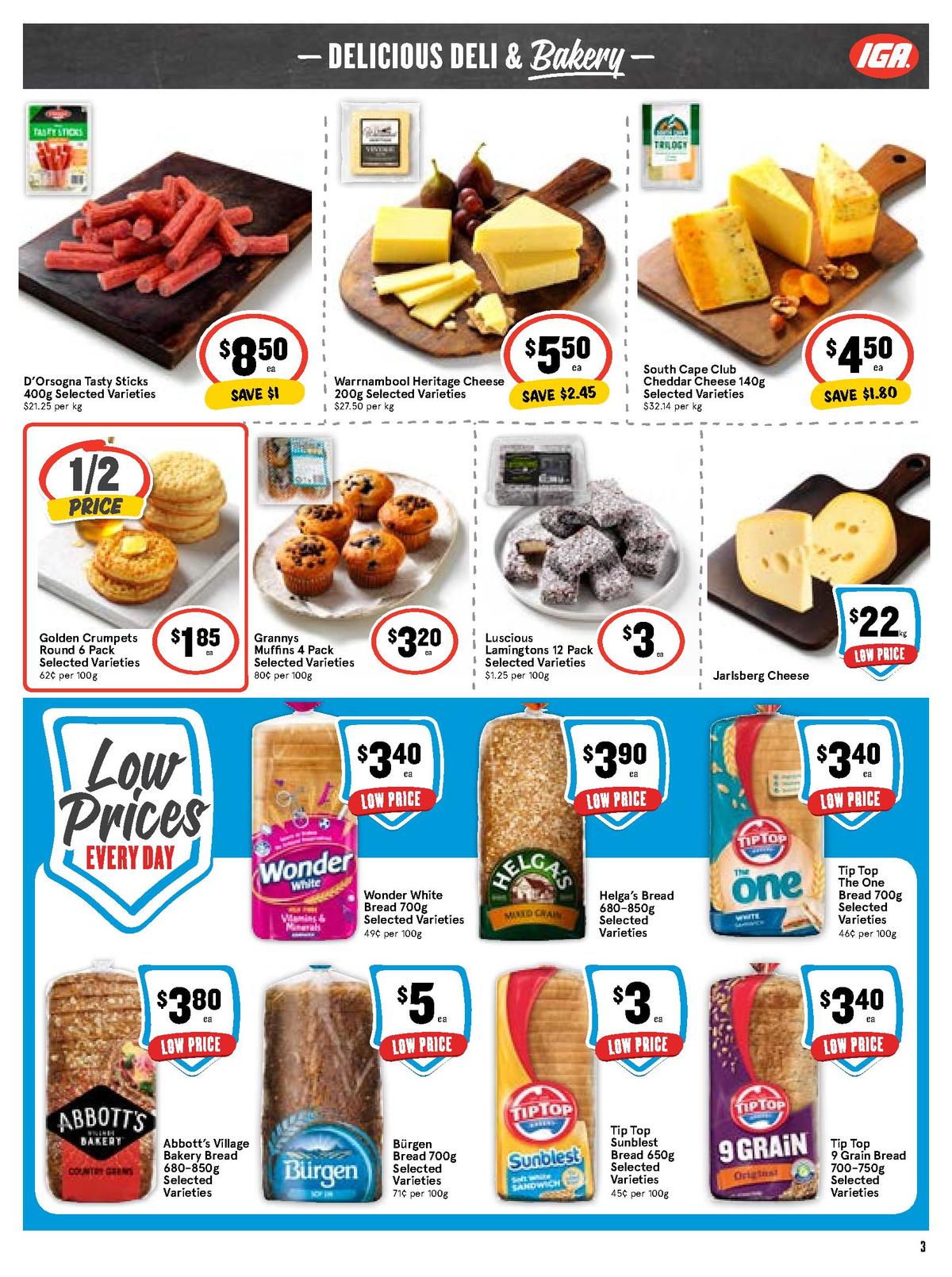 IGA Catalogues from 2 October