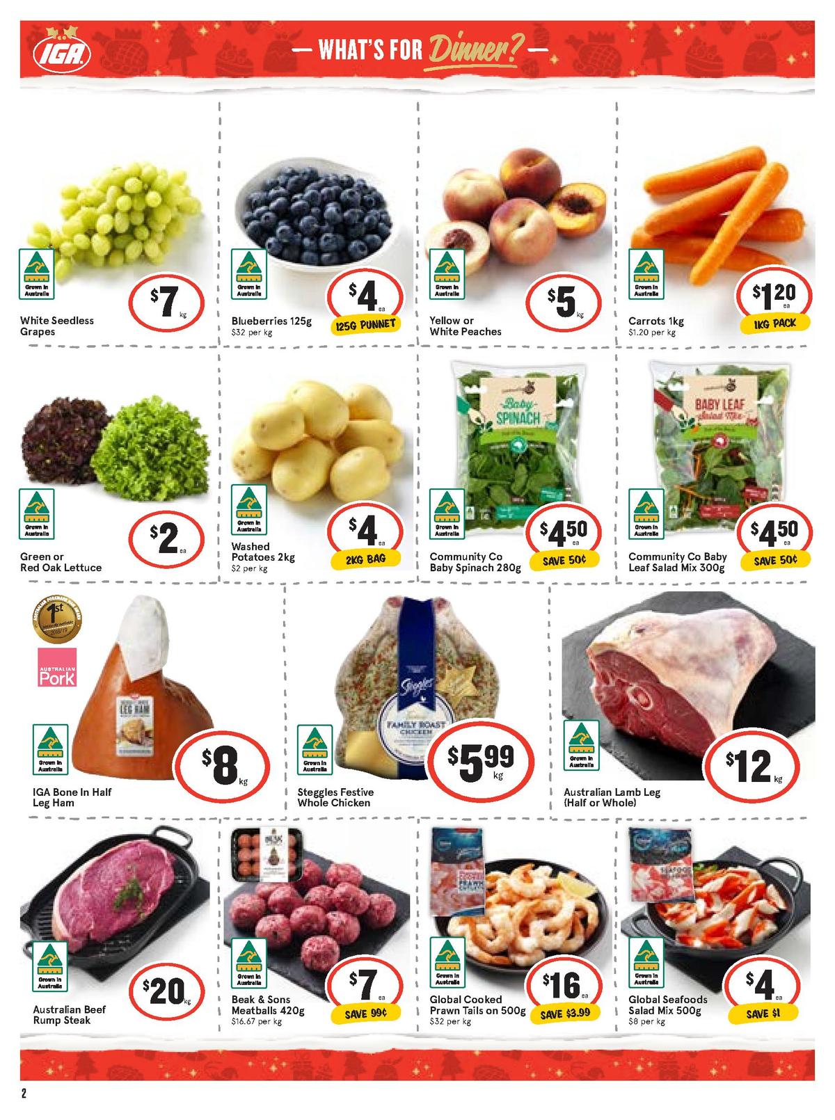 IGA Catalogues from 18 December