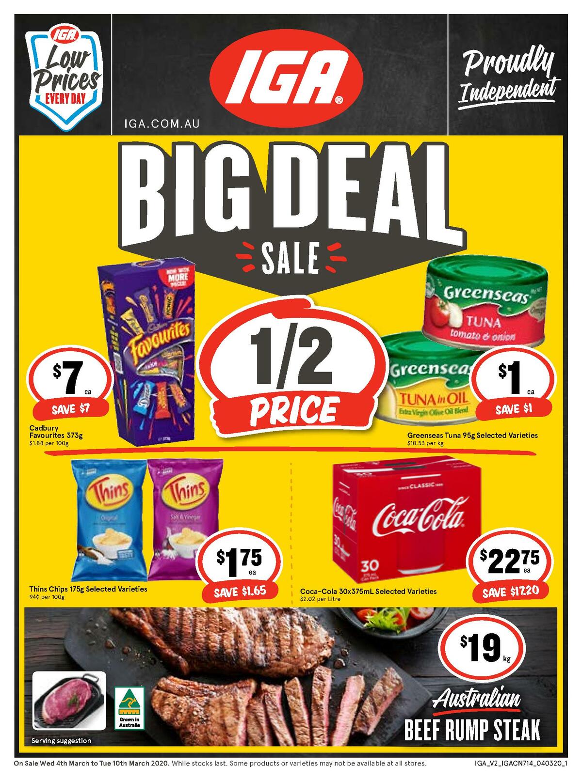 IGA Catalogues from 4 March