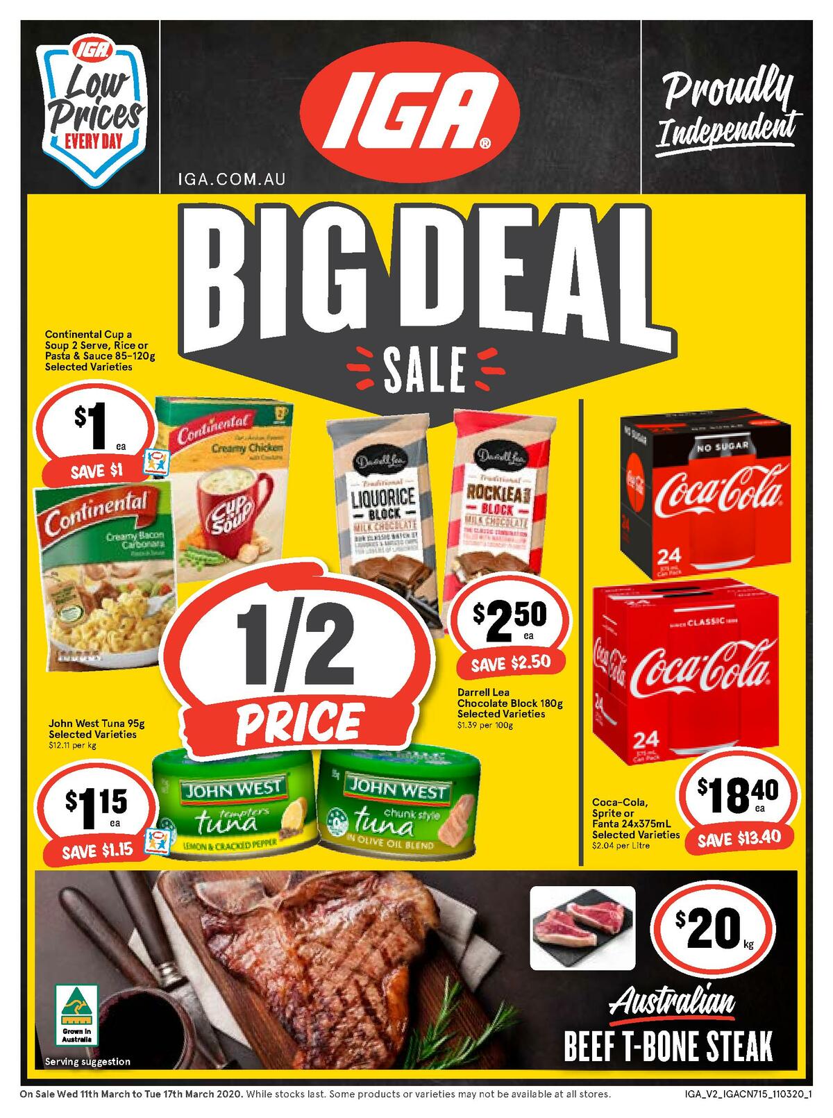 IGA Catalogues from 11 March