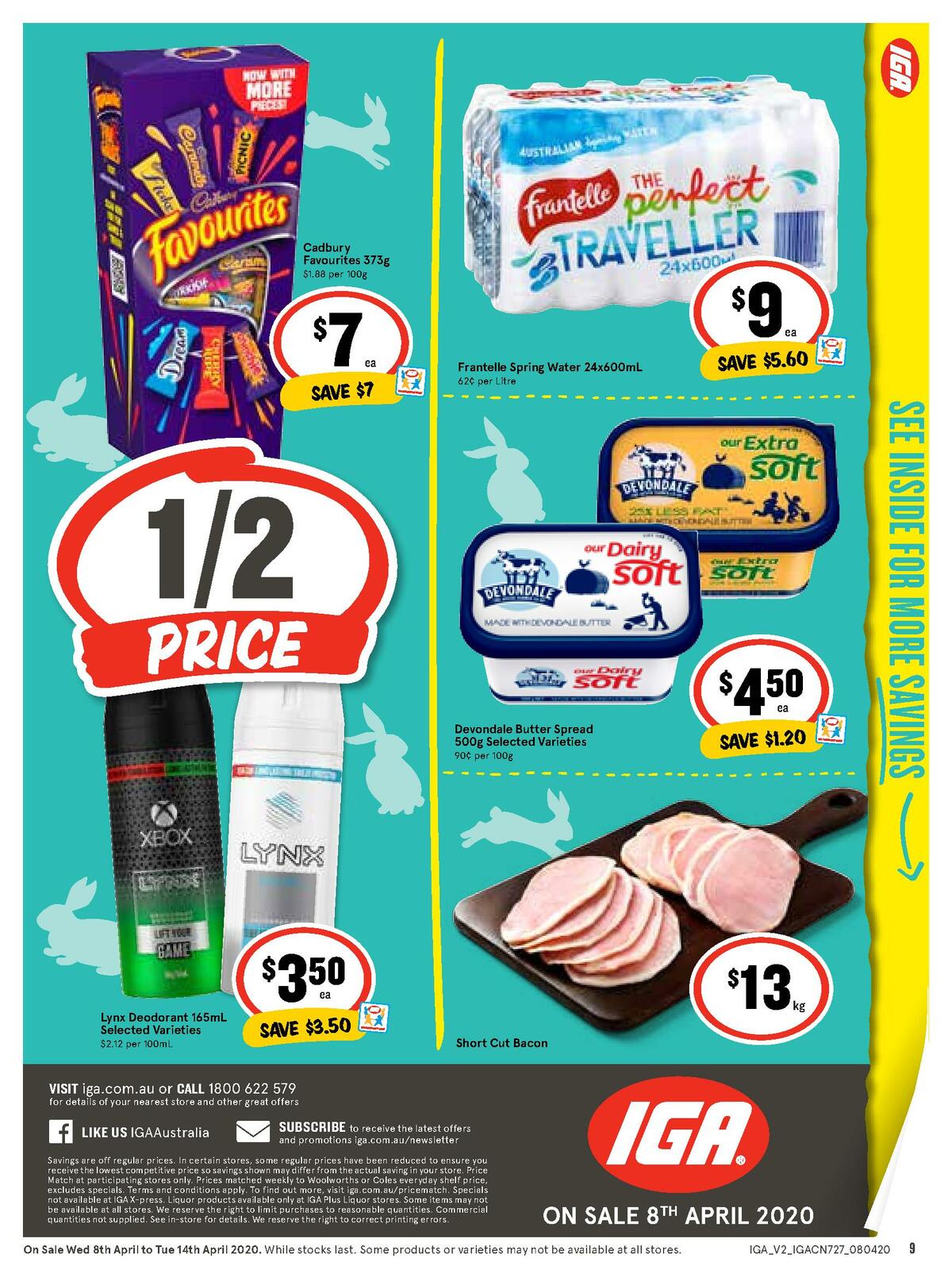 IGA Catalogues from 8 April