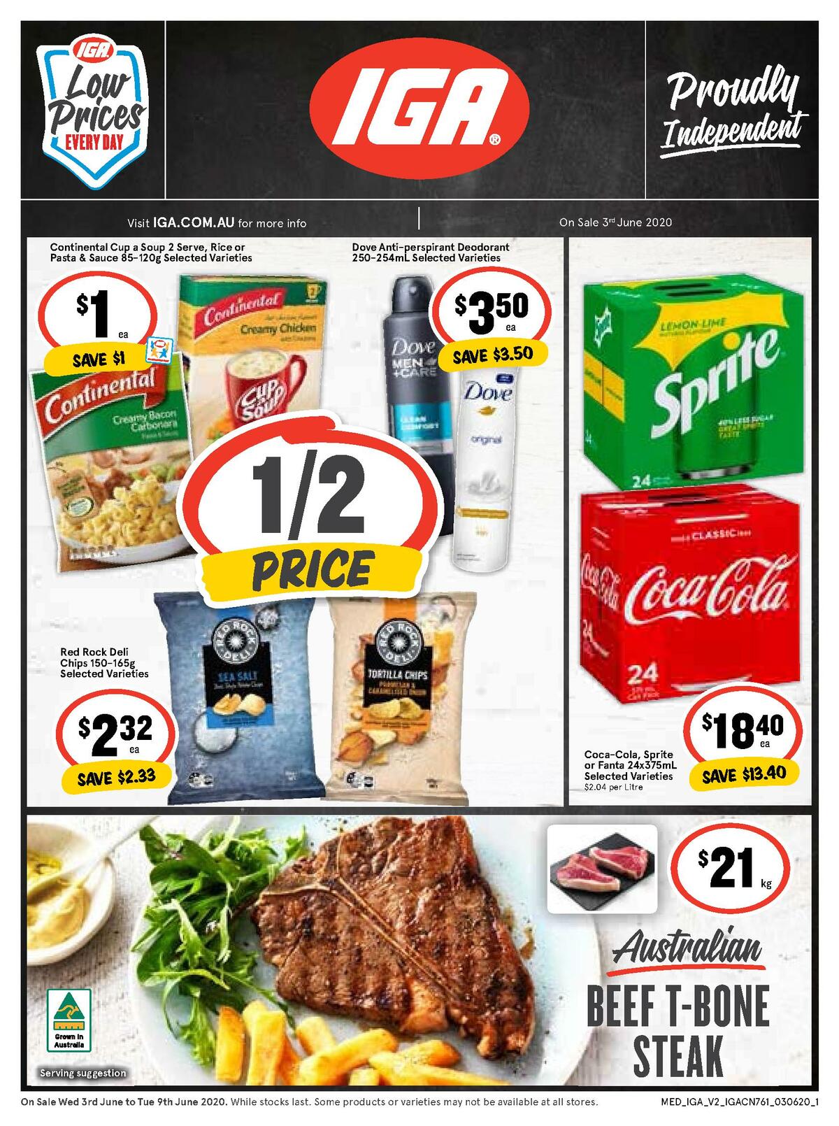 IGA Catalogues from 3 June