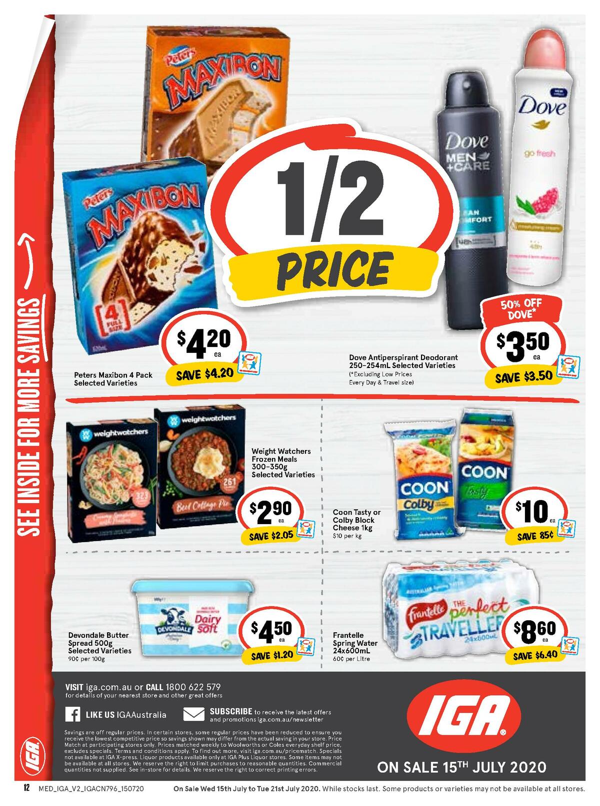 IGA Catalogues from 15 July