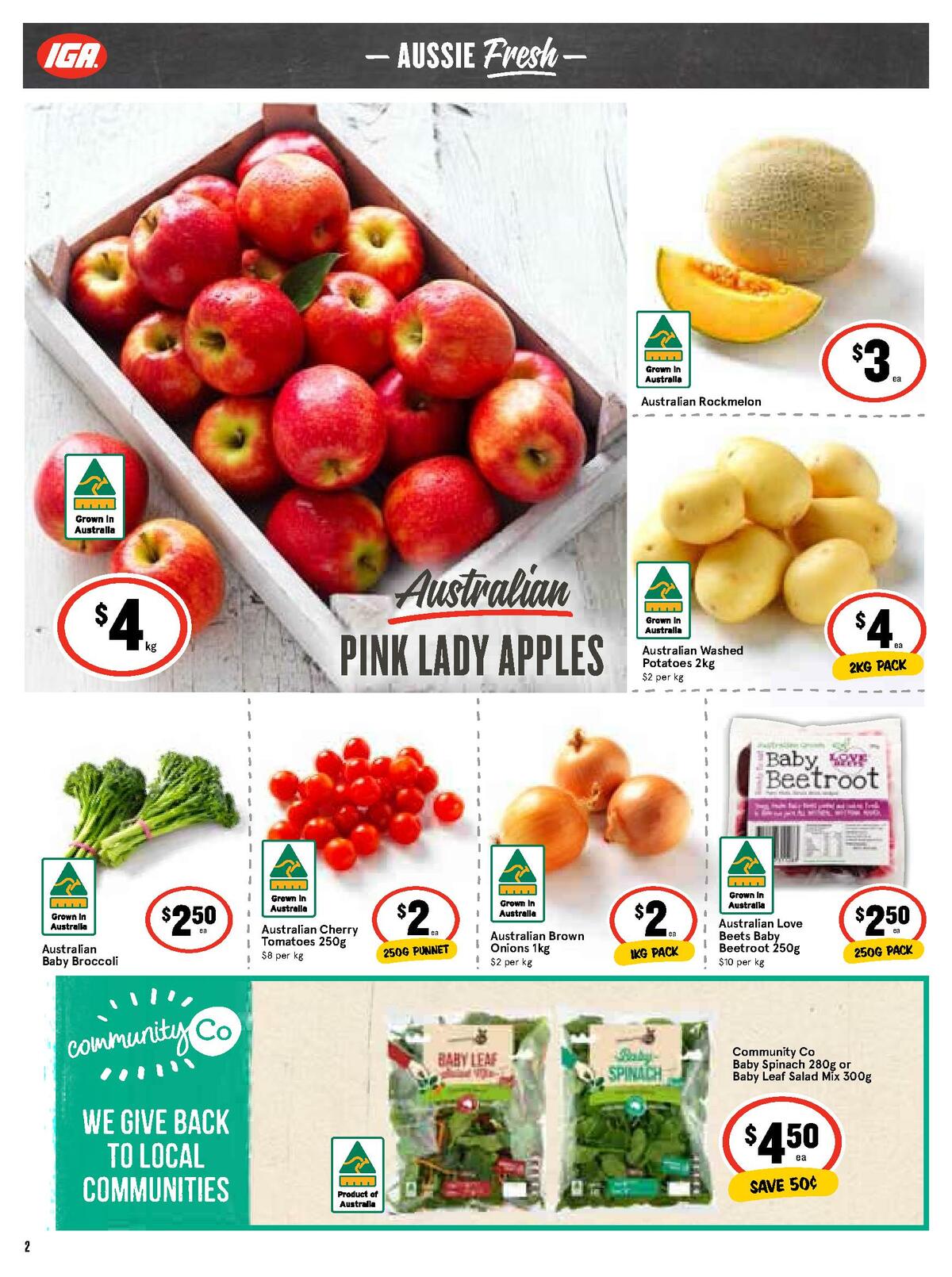 IGA Catalogues from 22 July