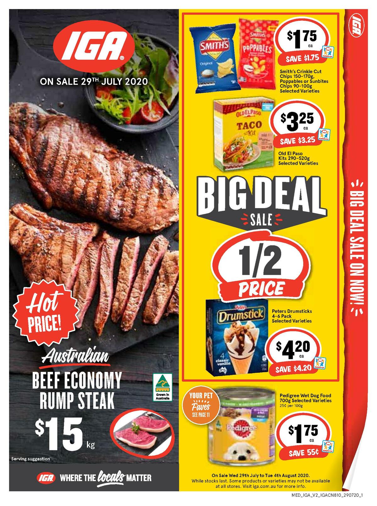 IGA Catalogues from 29 July