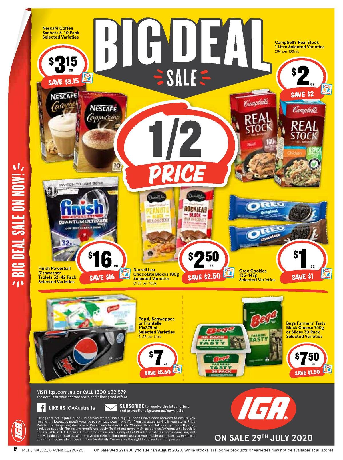 IGA Catalogues from 29 July