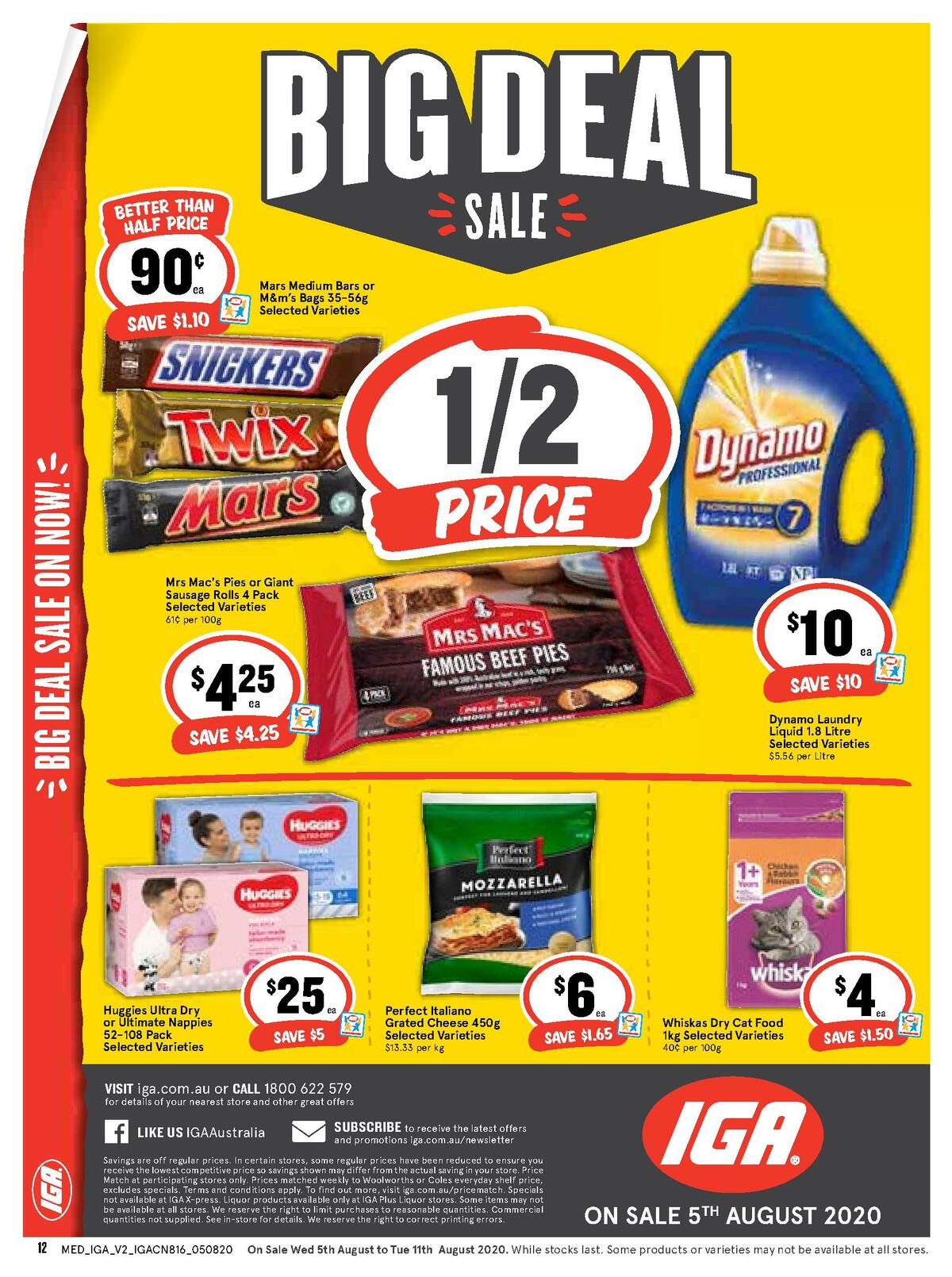 IGA Catalogues from 5 August