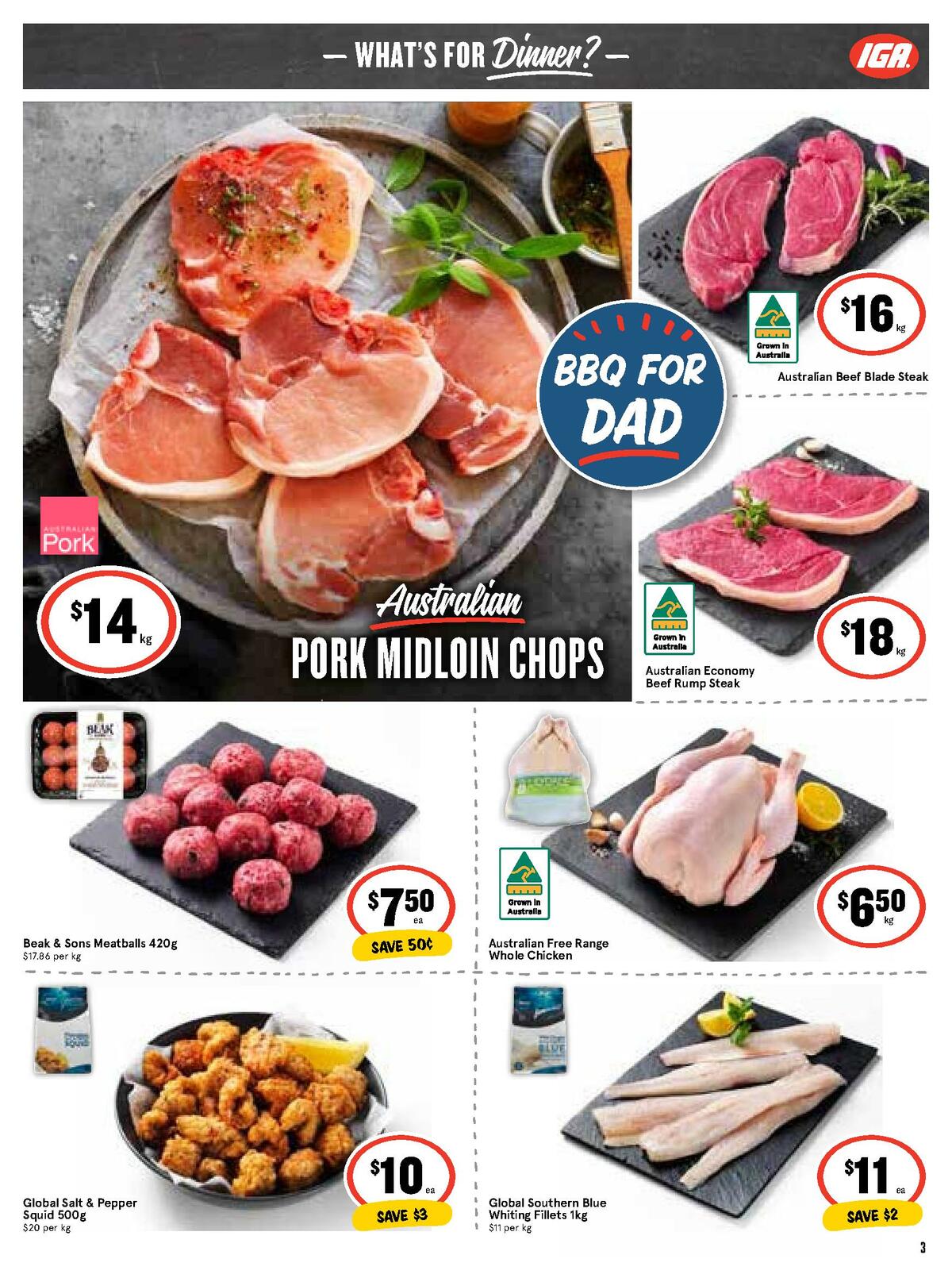 IGA Catalogues from 2 September