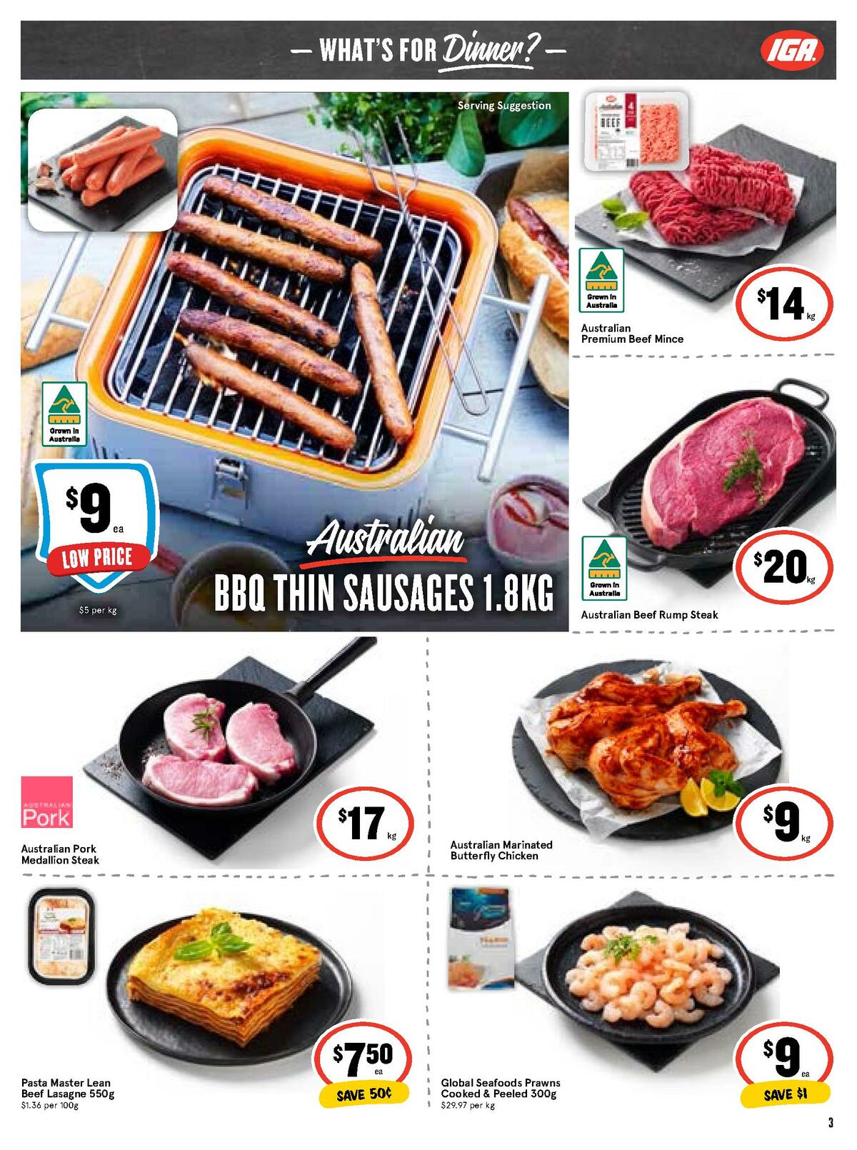 IGA Catalogues from 16 September
