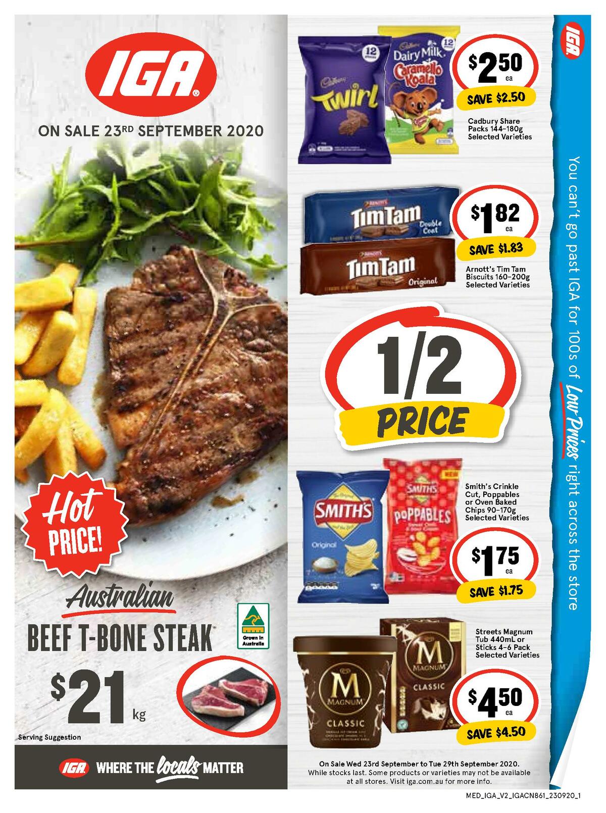IGA Catalogues from 23 September