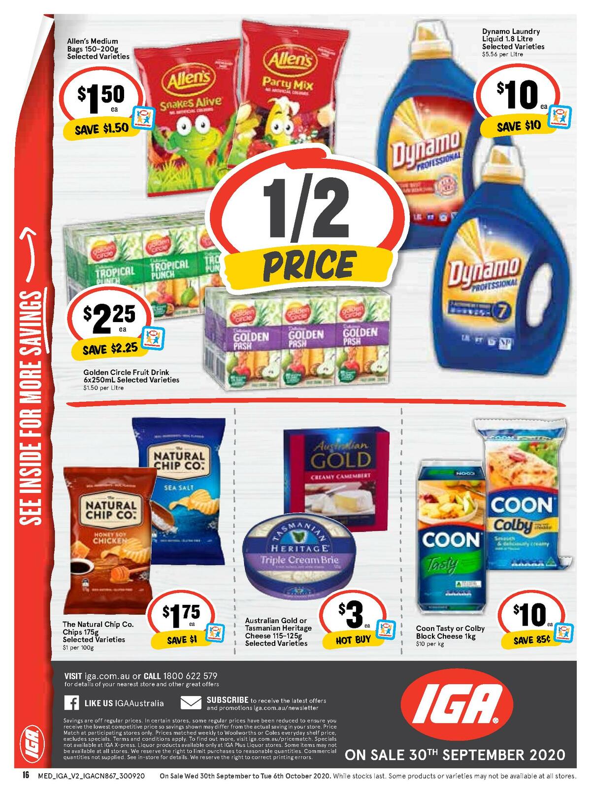 IGA Catalogues from 30 September