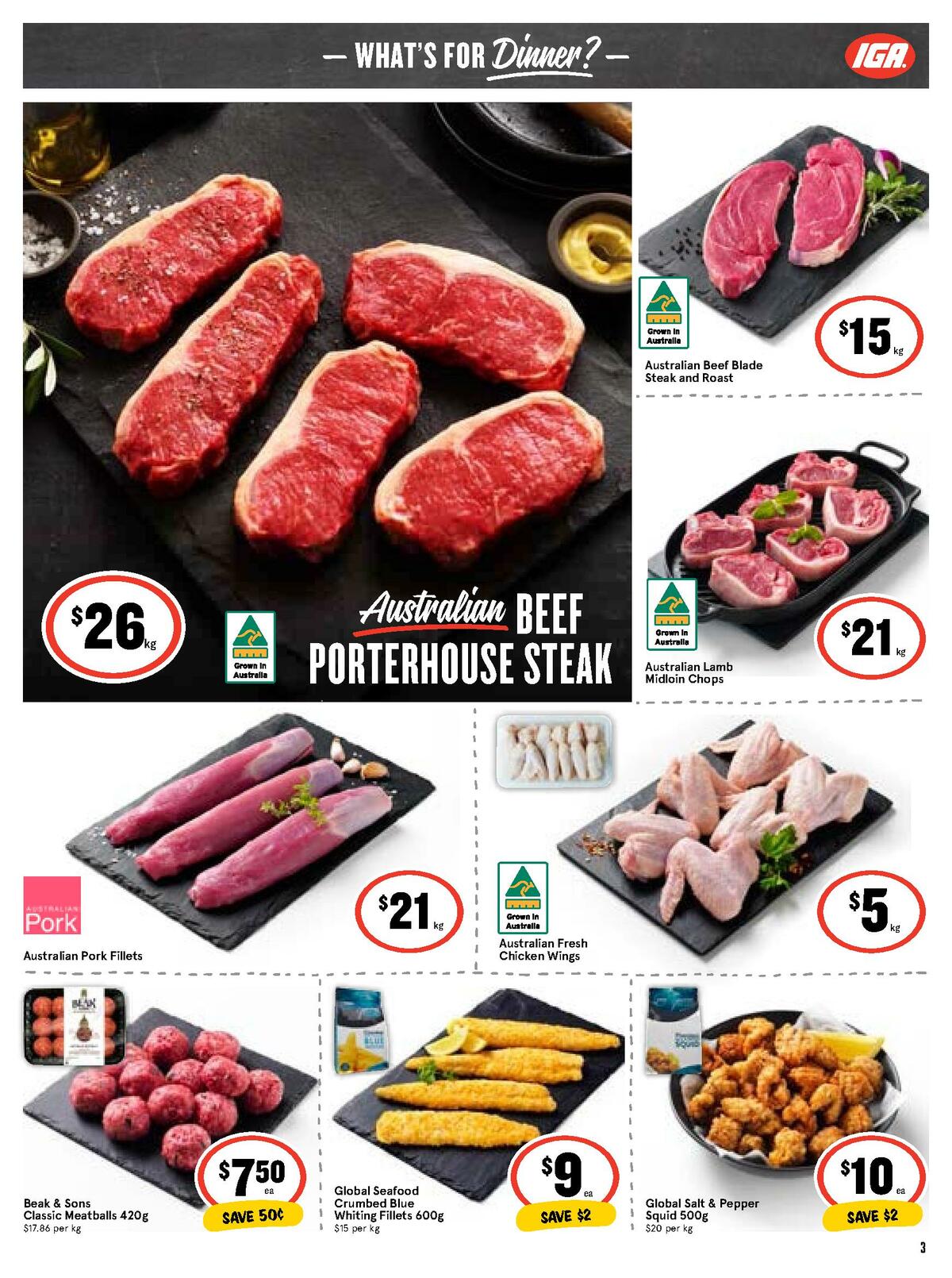 IGA Catalogues from 30 September