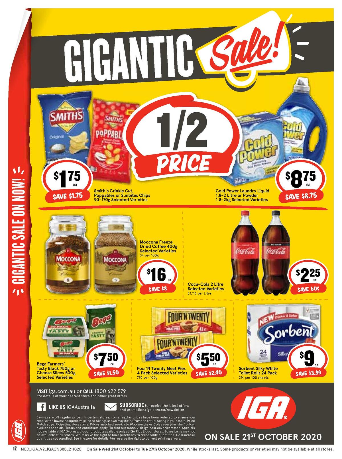 IGA Catalogues from 21 October