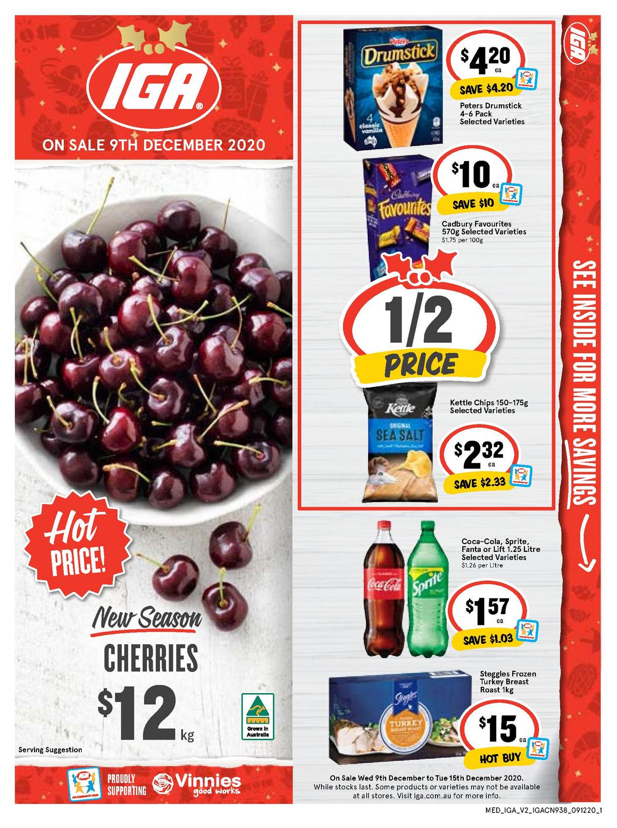 IGA Catalogues from 9 December