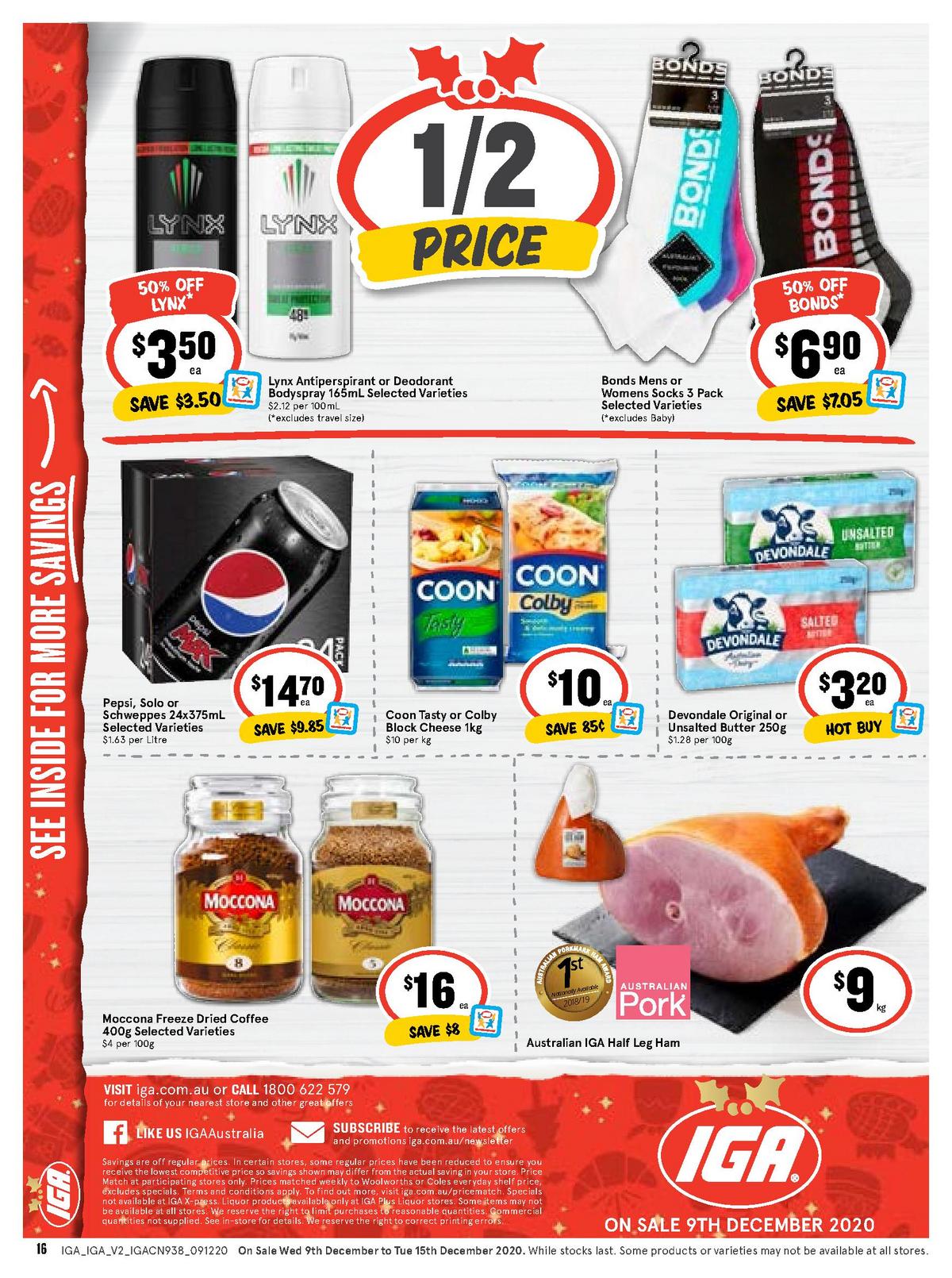 IGA Catalogues from 9 December