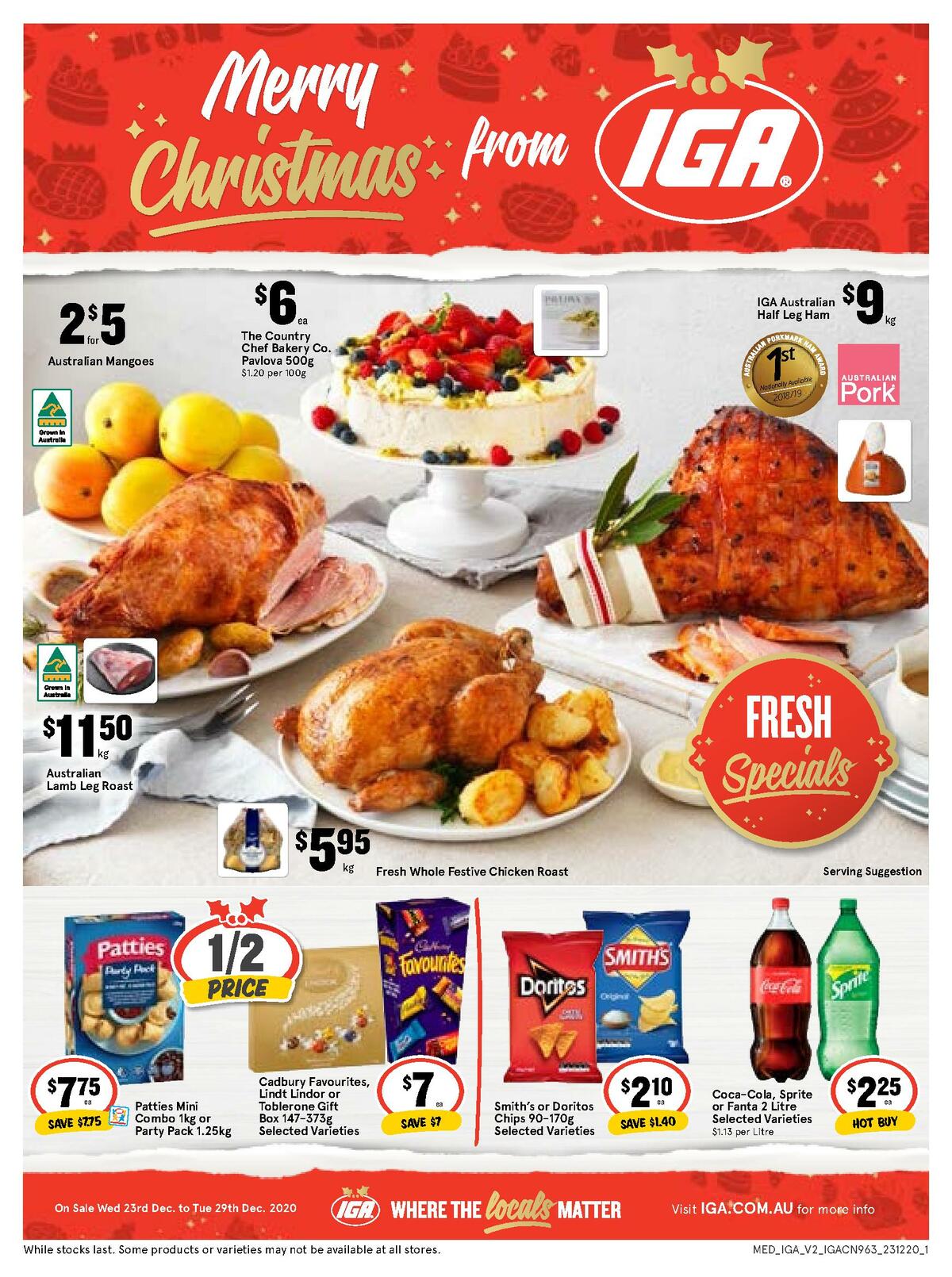 IGA Catalogues from 23 December