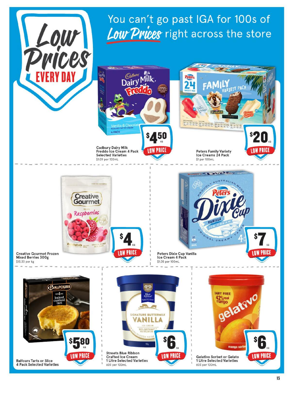 IGA Low Prices Every Day Catalogues from 24 February