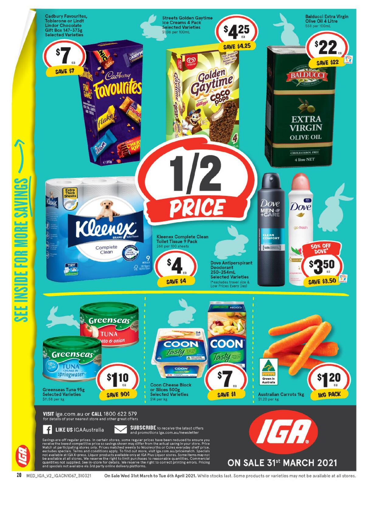 IGA Catalogues from 31 March