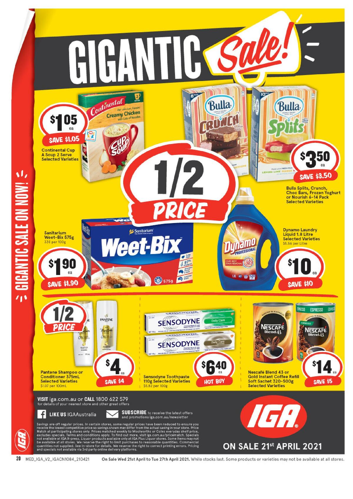 IGA Catalogues from 21 April
