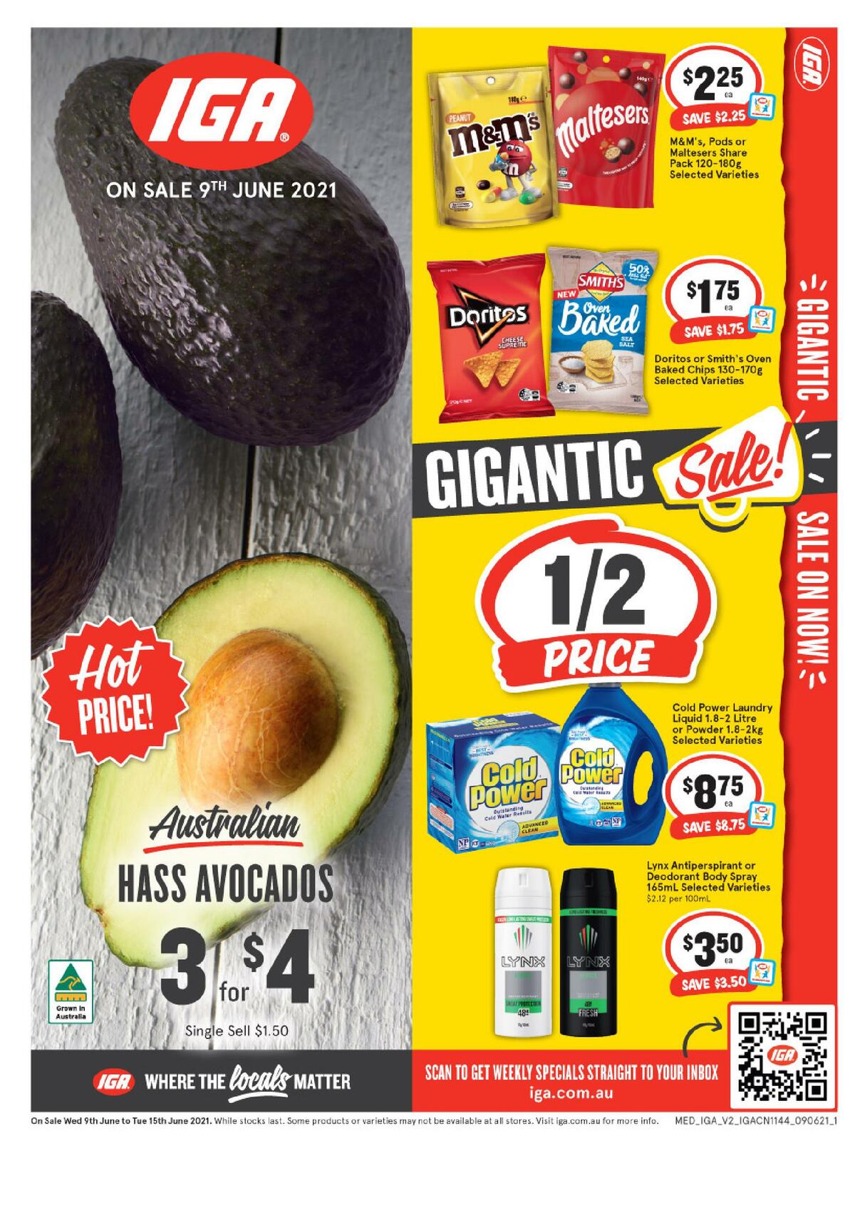 IGA Catalogues from 9 June