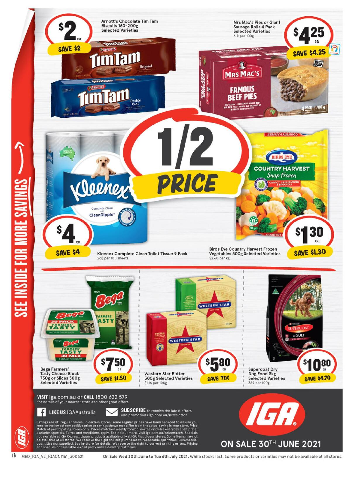 IGA Catalogues from 30 June