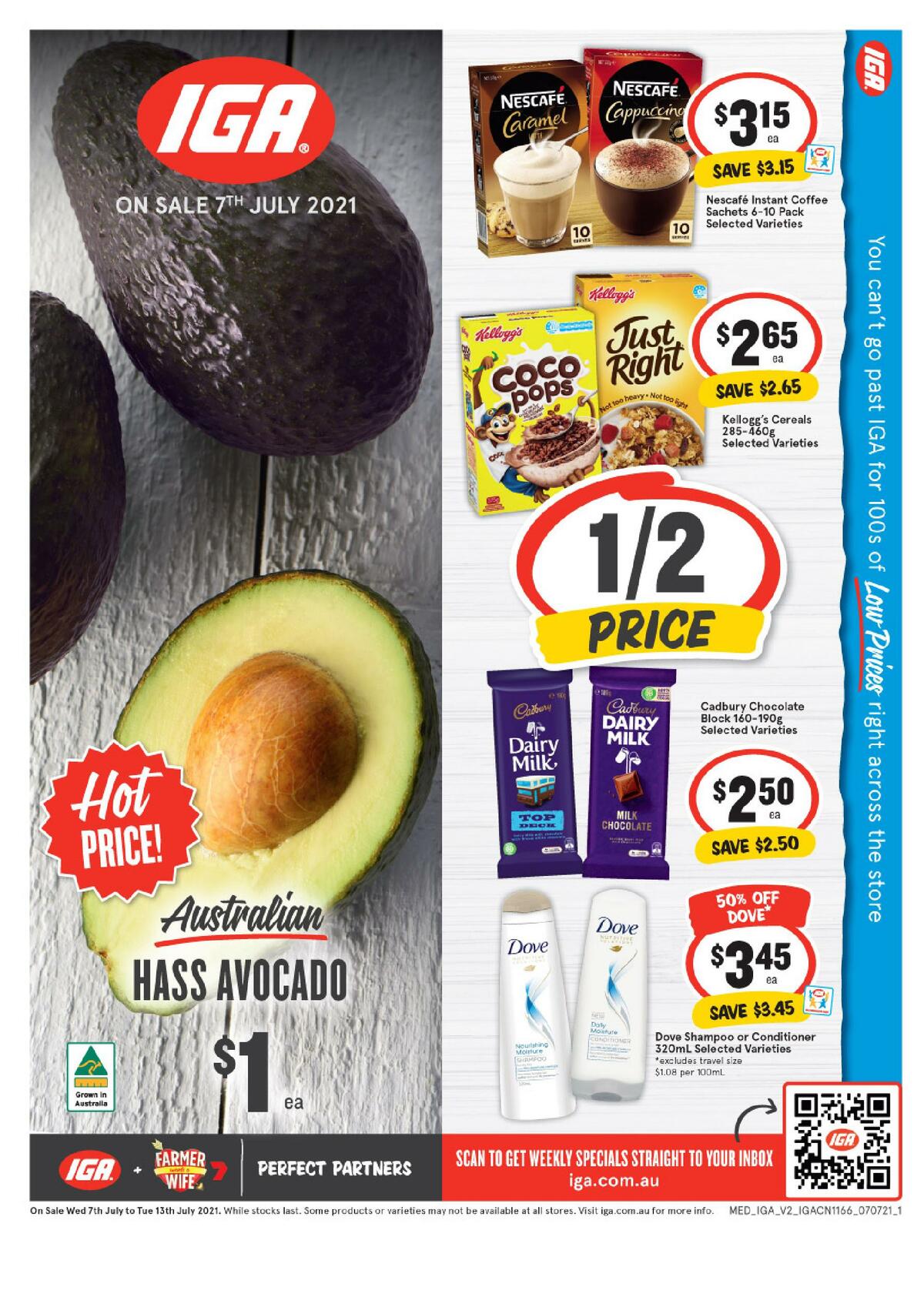 IGA Catalogues from 7 July