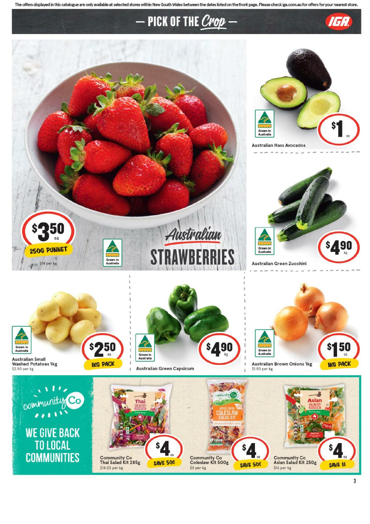 IGA Catalogues from 21 July
