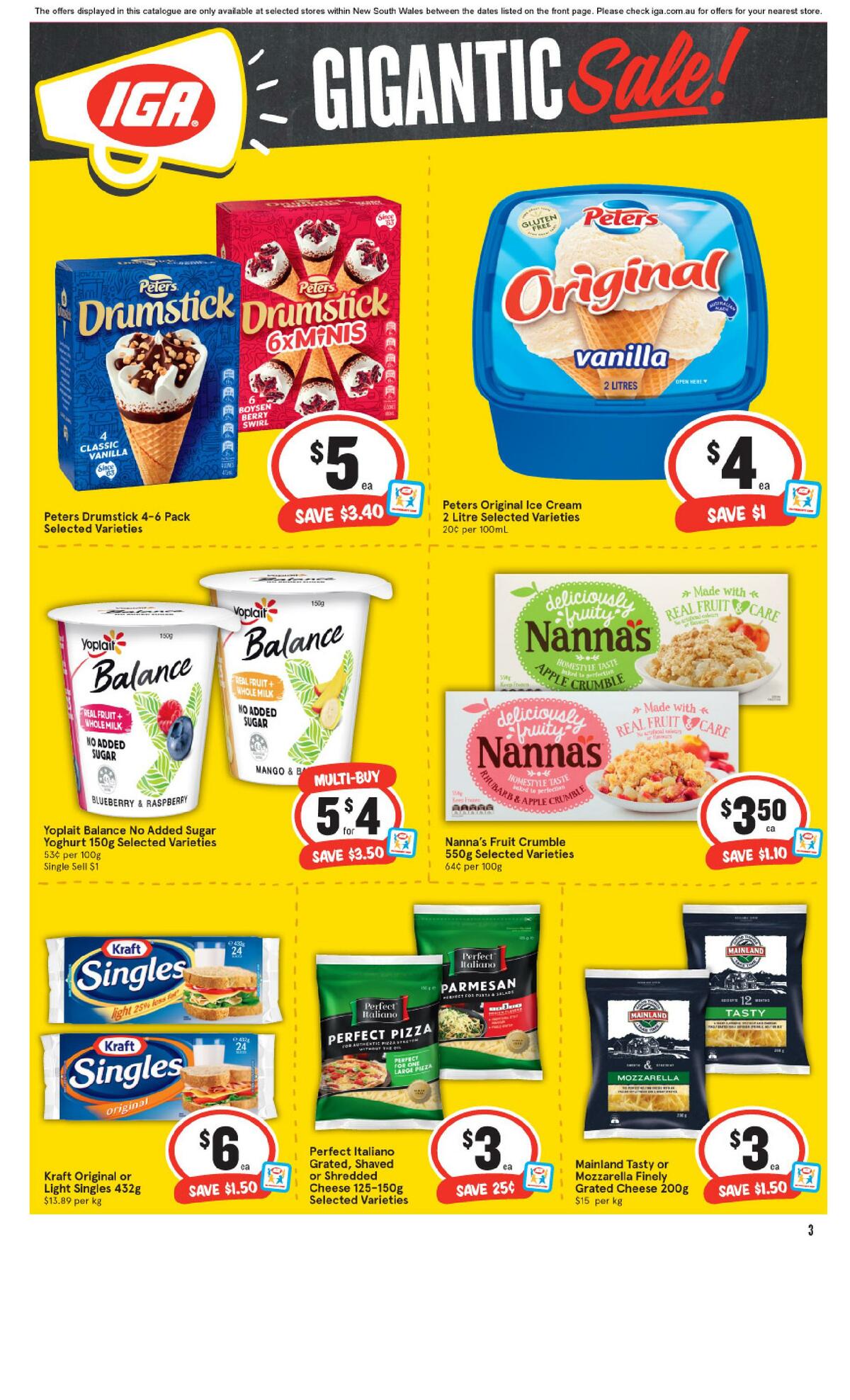 IGA Catalogues from 6 October
